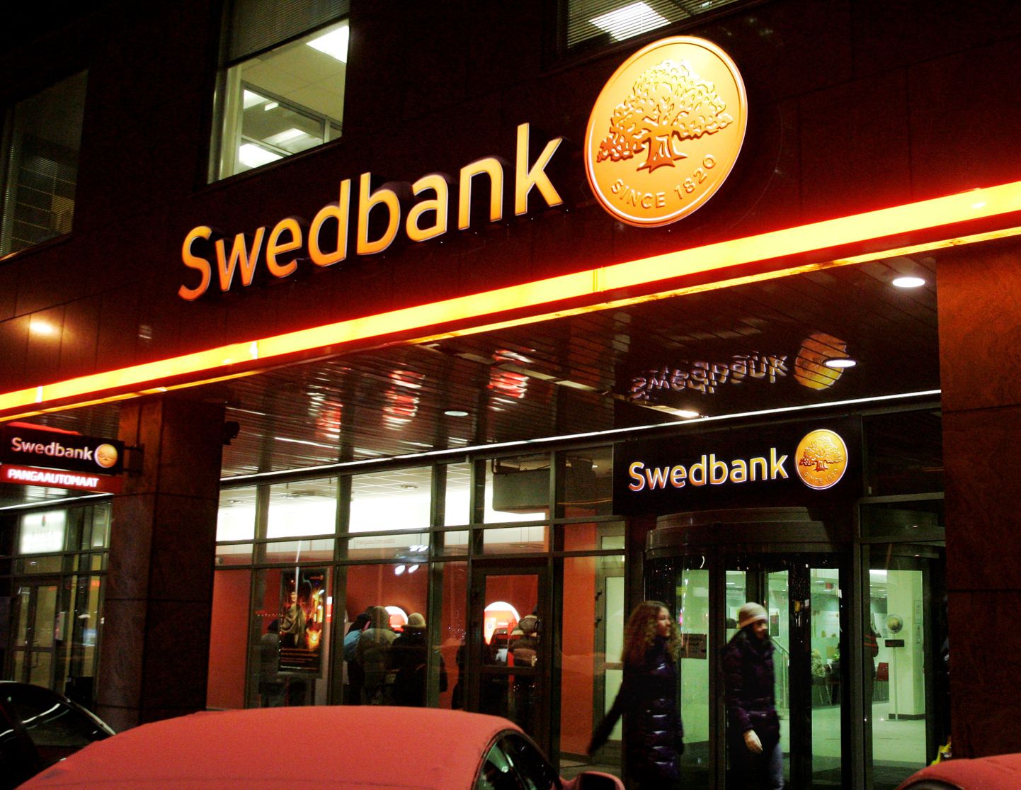 Swedbanki kontor Tallinnas.