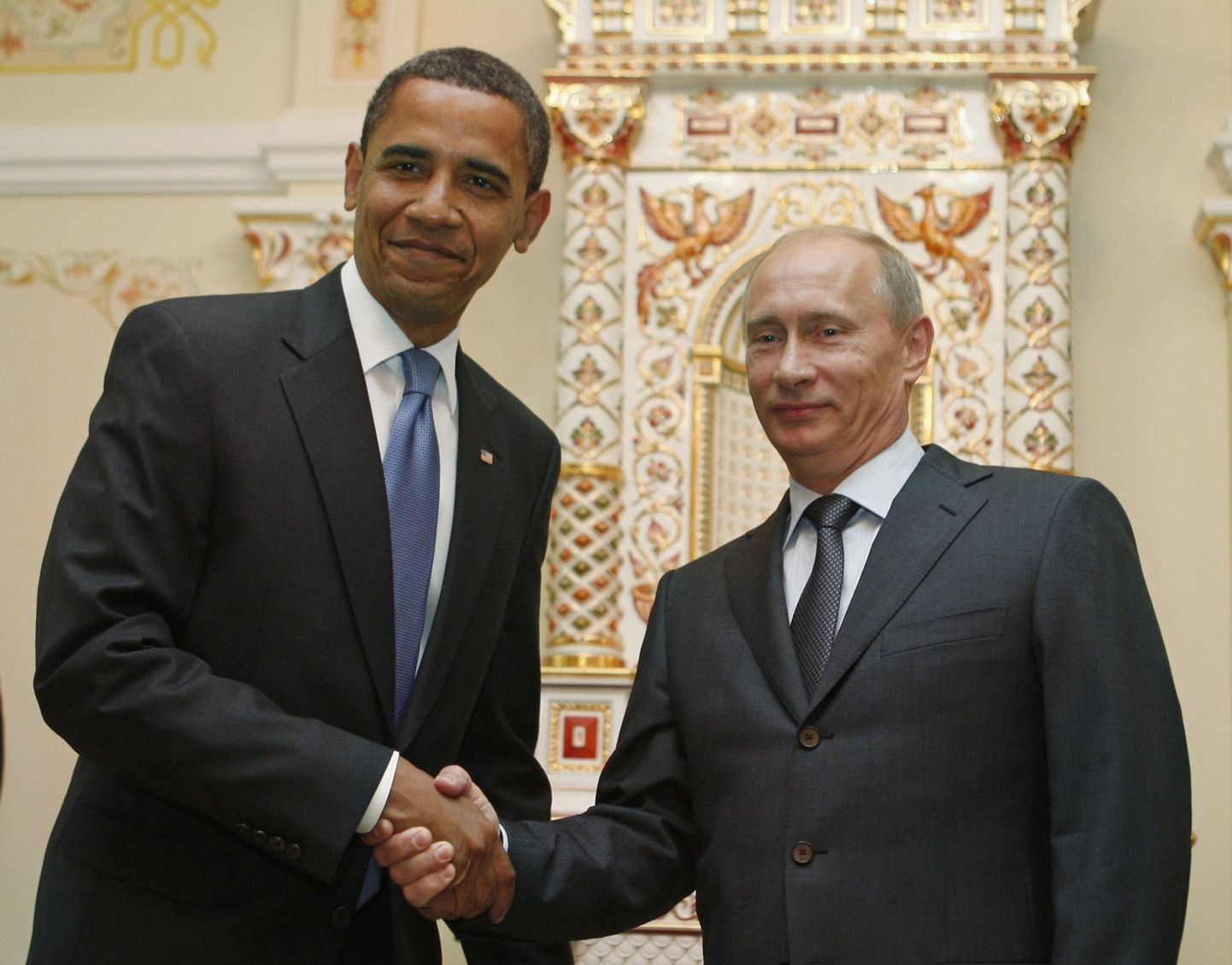 USA president Barack Obama kohtb Vene Föderatsiooni peaministri Vladimir Putiniga.