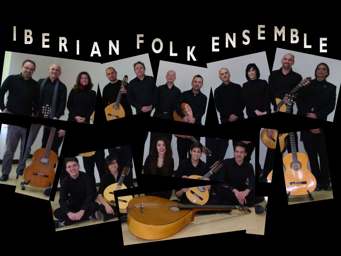 Iberian Folk Ensemble´i muusikud mängivad traditsioonilistel hispaania instrumentidel.