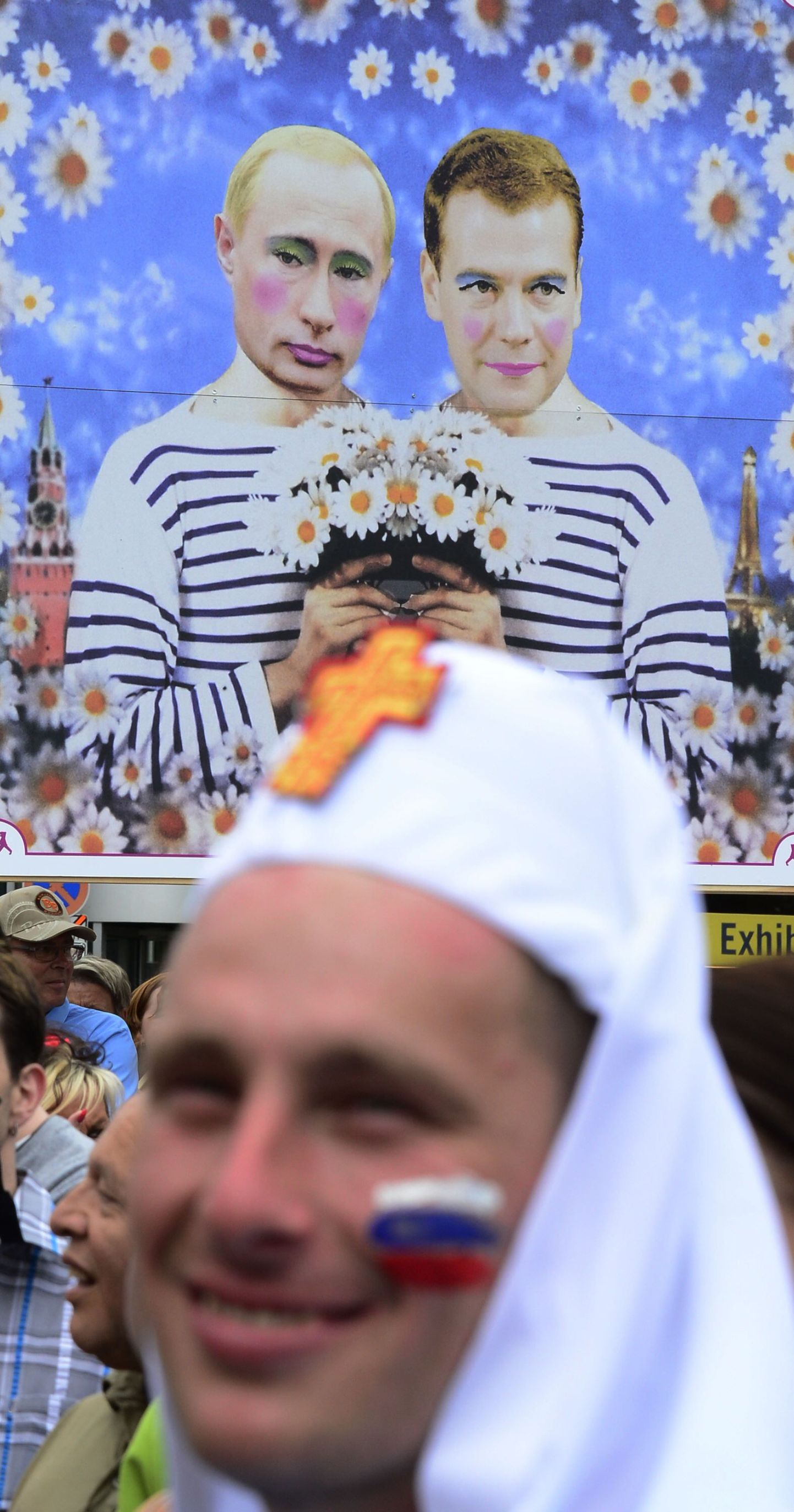 Berliini homoparaadil «osalesid» ka Putin ja Medvedev