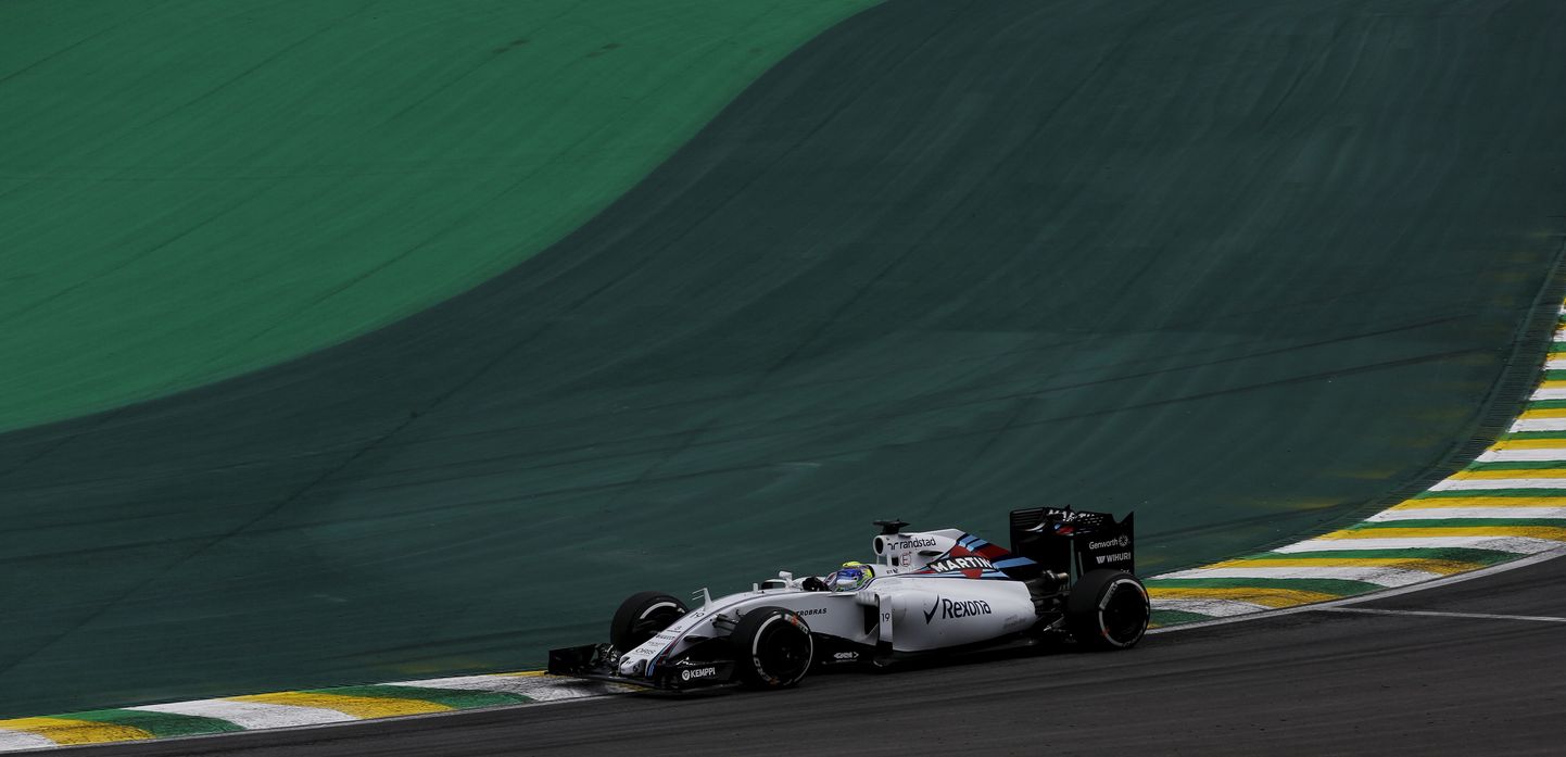 Williamsi auto, mille roolis istub Felipe Massa.