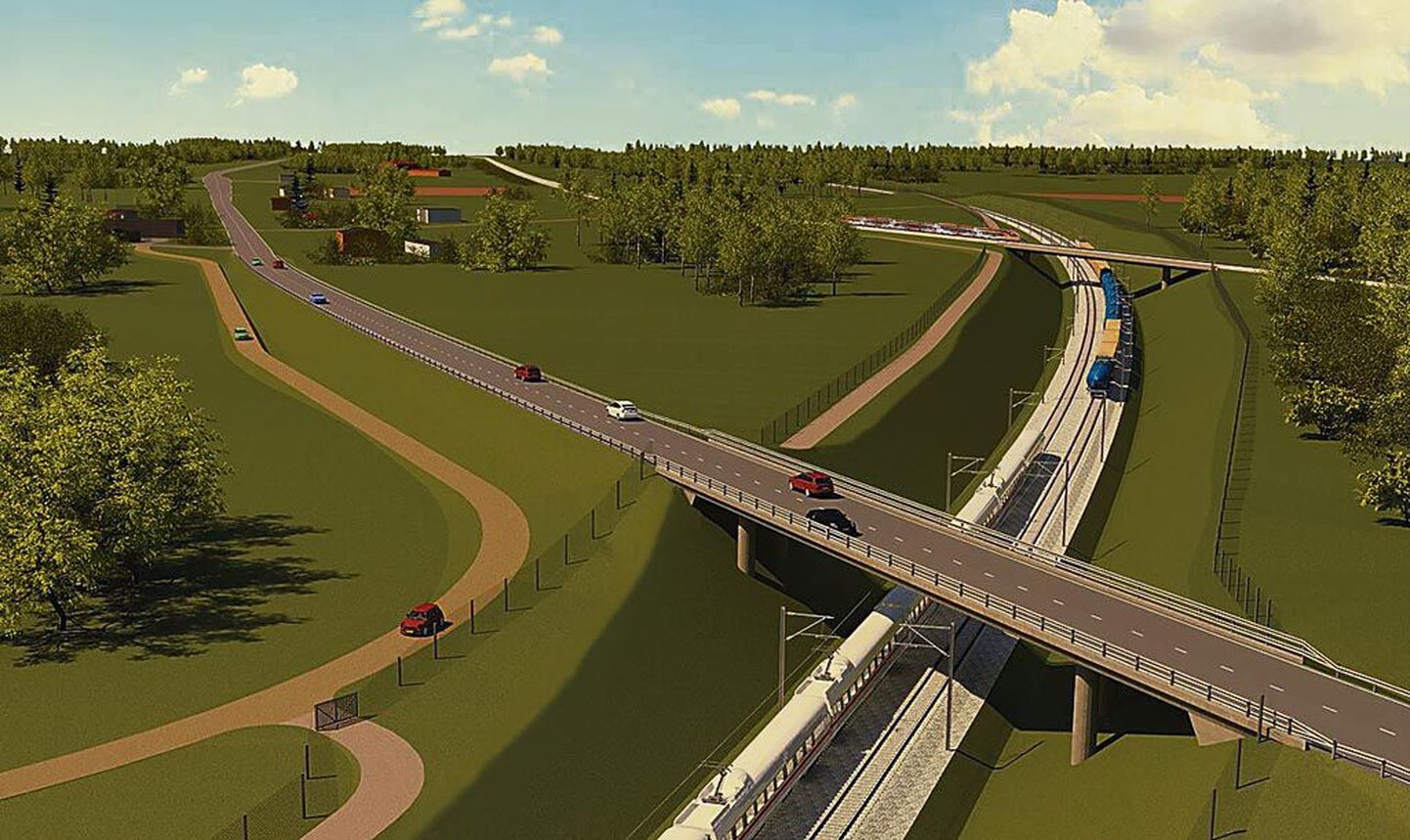 Kolme maakonda läbiva Rail Balticu ehitus algab kava kohaselt aastatel 2018-2019. Raudtee peaks valmima hiljemalt 2025. aastaks.