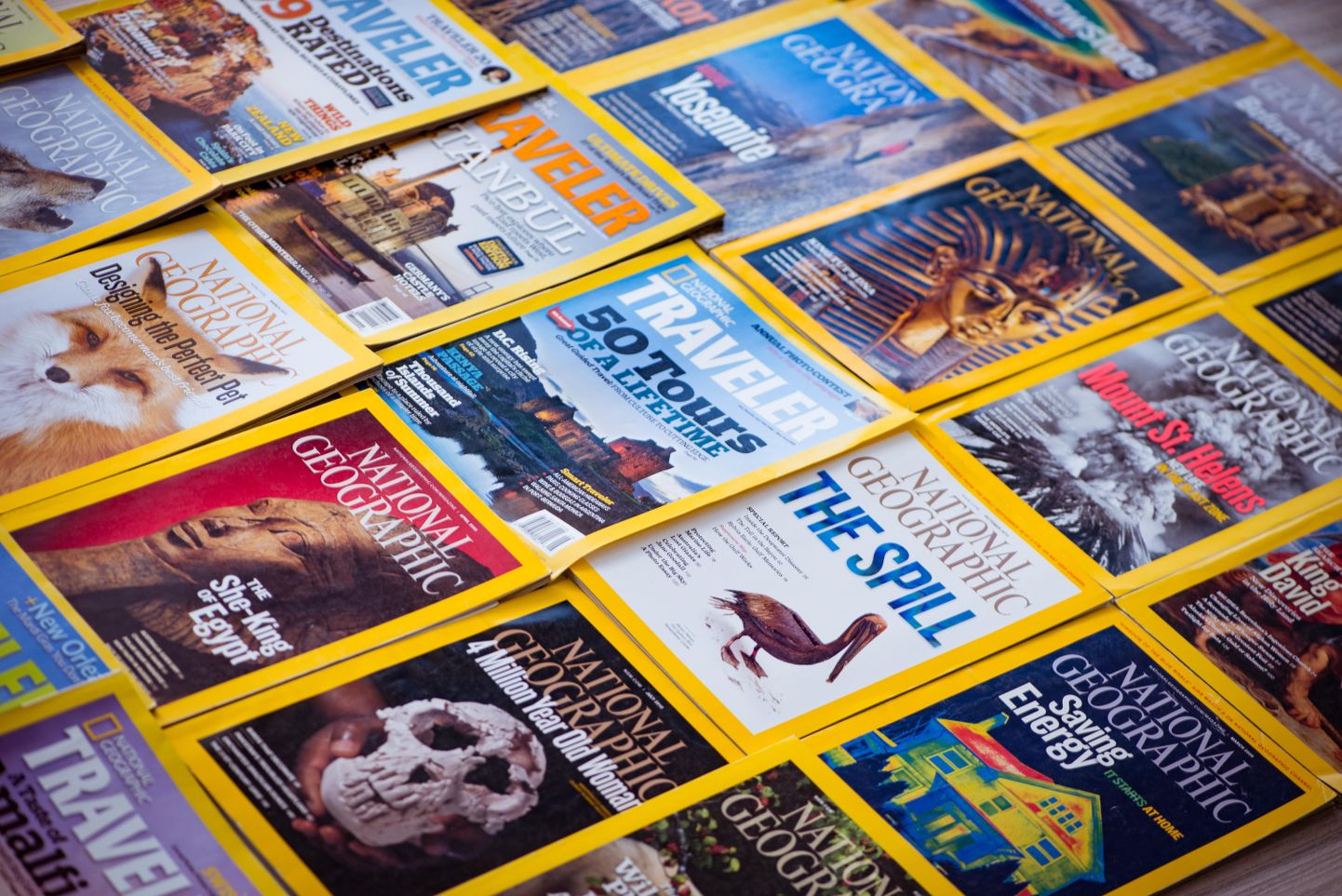 National Geographicu ajakirjad