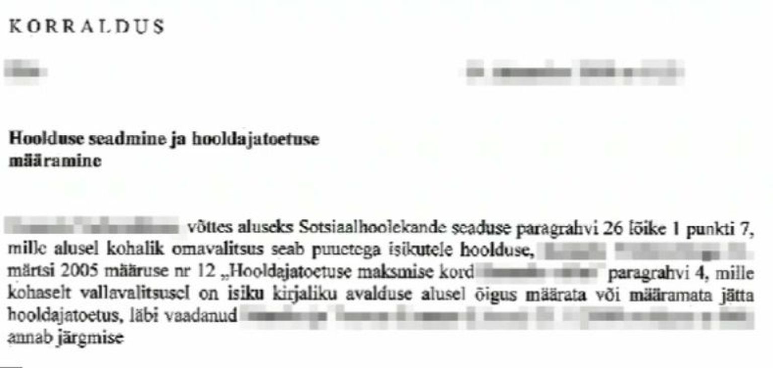 Igaüks võib registritest üle leida näiteks sellise dokumendi, ainult, et sellel on tundlikud andmed täiesti loetavad. Selliseid dokumente on saadaval hulgi.