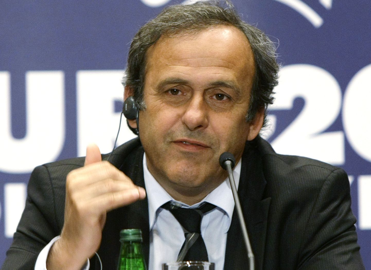 UEFA president Michel Platini.