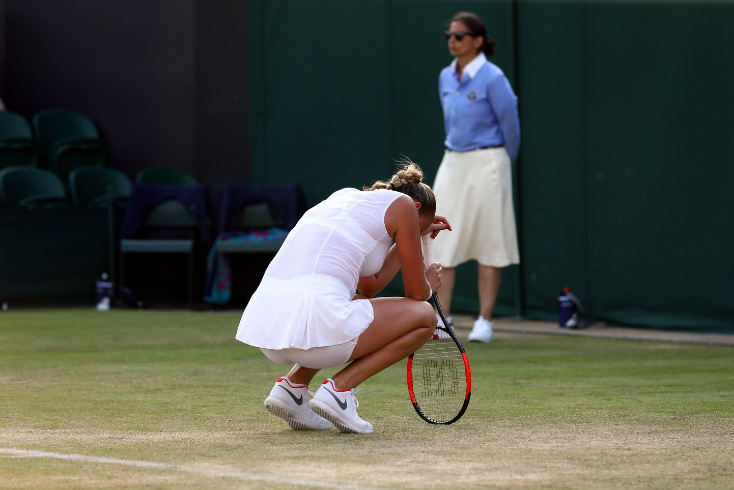 Suurte ootustega Wimbledoni tenniseturniirile läinud Petra Kvitova kaotas juba teises ringis.