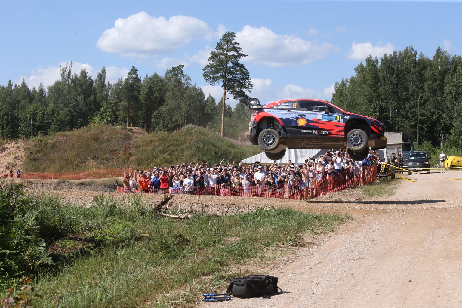 Rally Estonia Selgise katse.