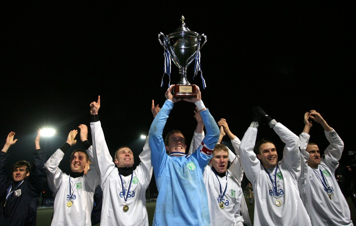 FC Flora võitis 2009. aasta jalgpalli superkarika