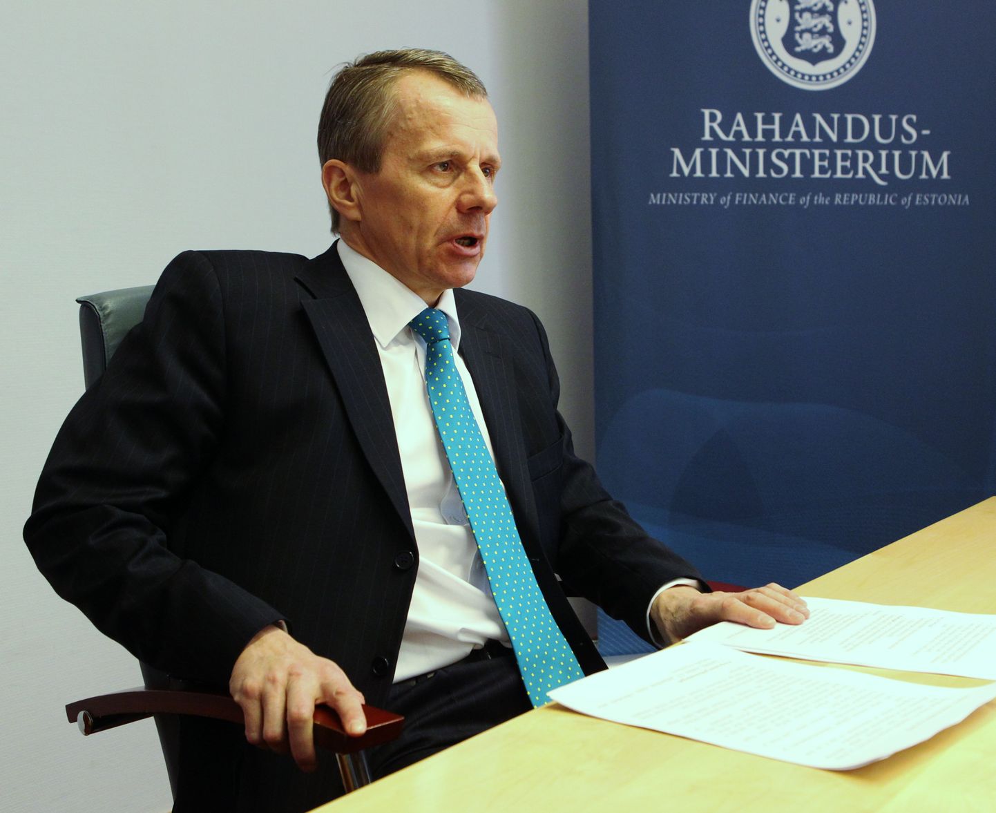 Rahandusminister Jürgen Ligi
