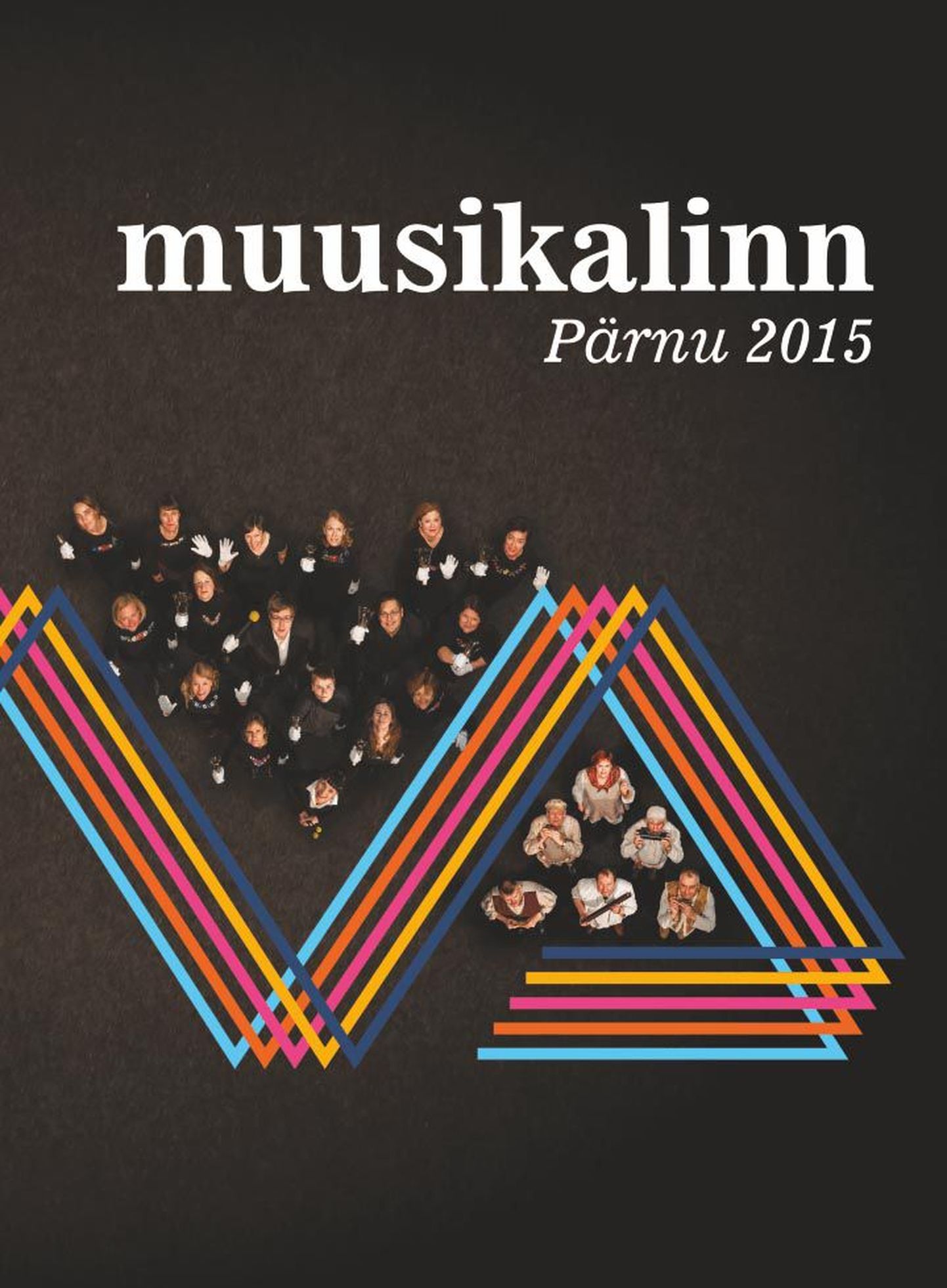 Trükise „Muusikalinn Pärnu 2015“ esikaas.