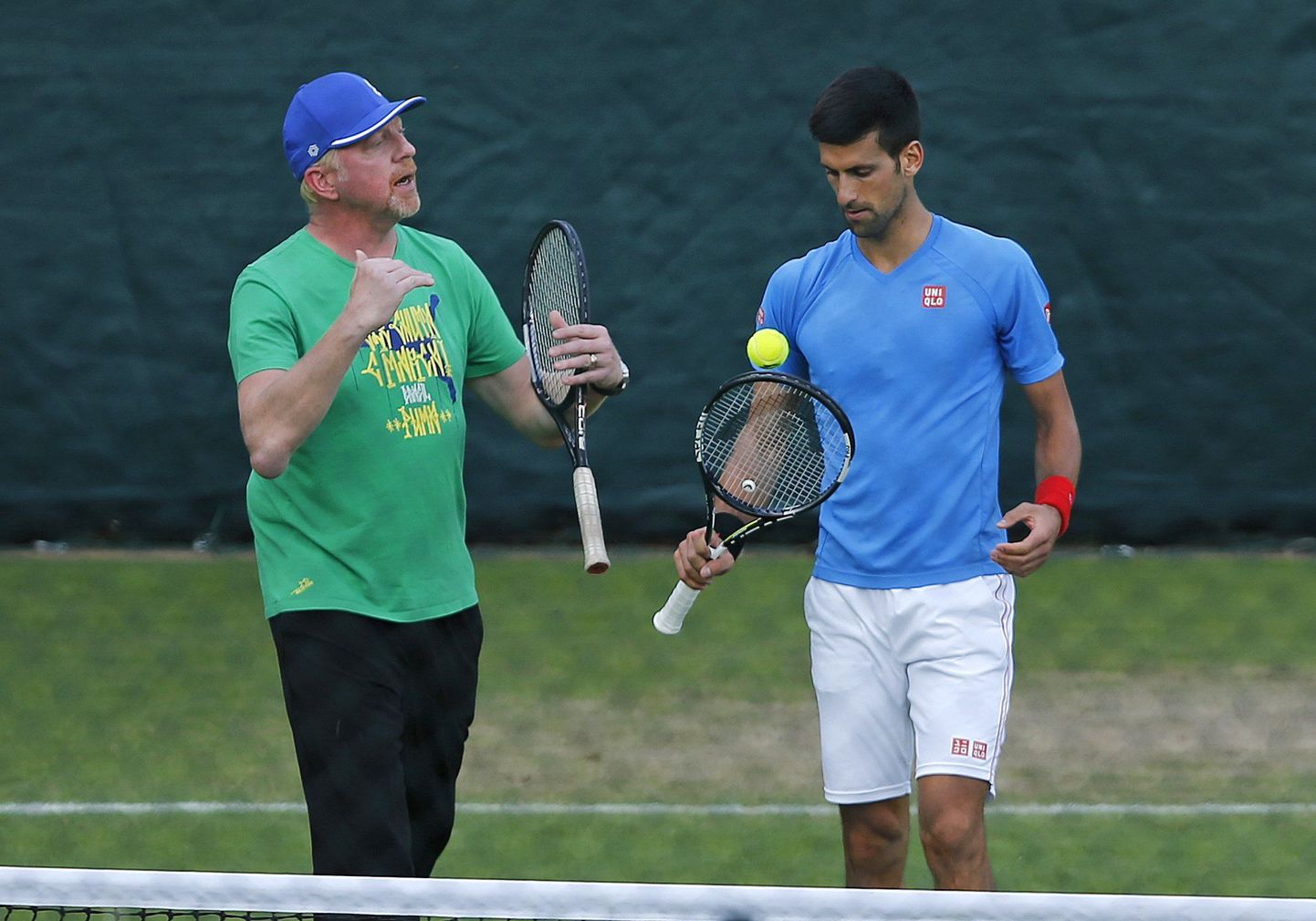 Boris Becker oli mitu aastat Novak Djokovici treener.