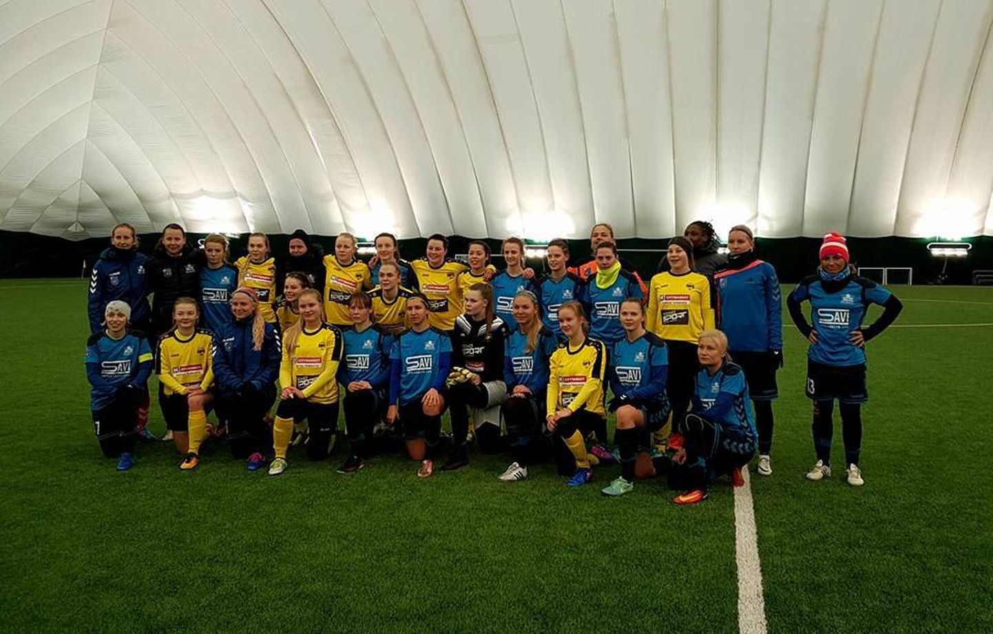 Pärnu jalgpalliklubi naiskond kohtus Tallinnas sõprusmängus Soome esiliigas mängiva Malmin Palloseuraga ja pidi võtma vastu 1:2 kaotuse.