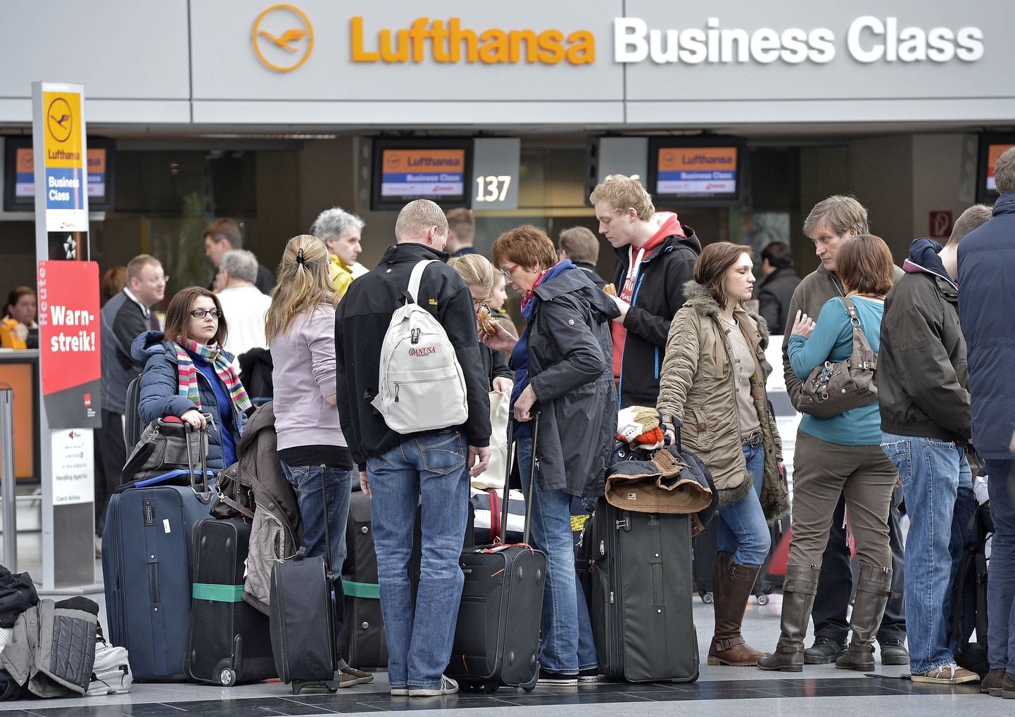 Lufthansa streik käesoleva aasta märtsis.