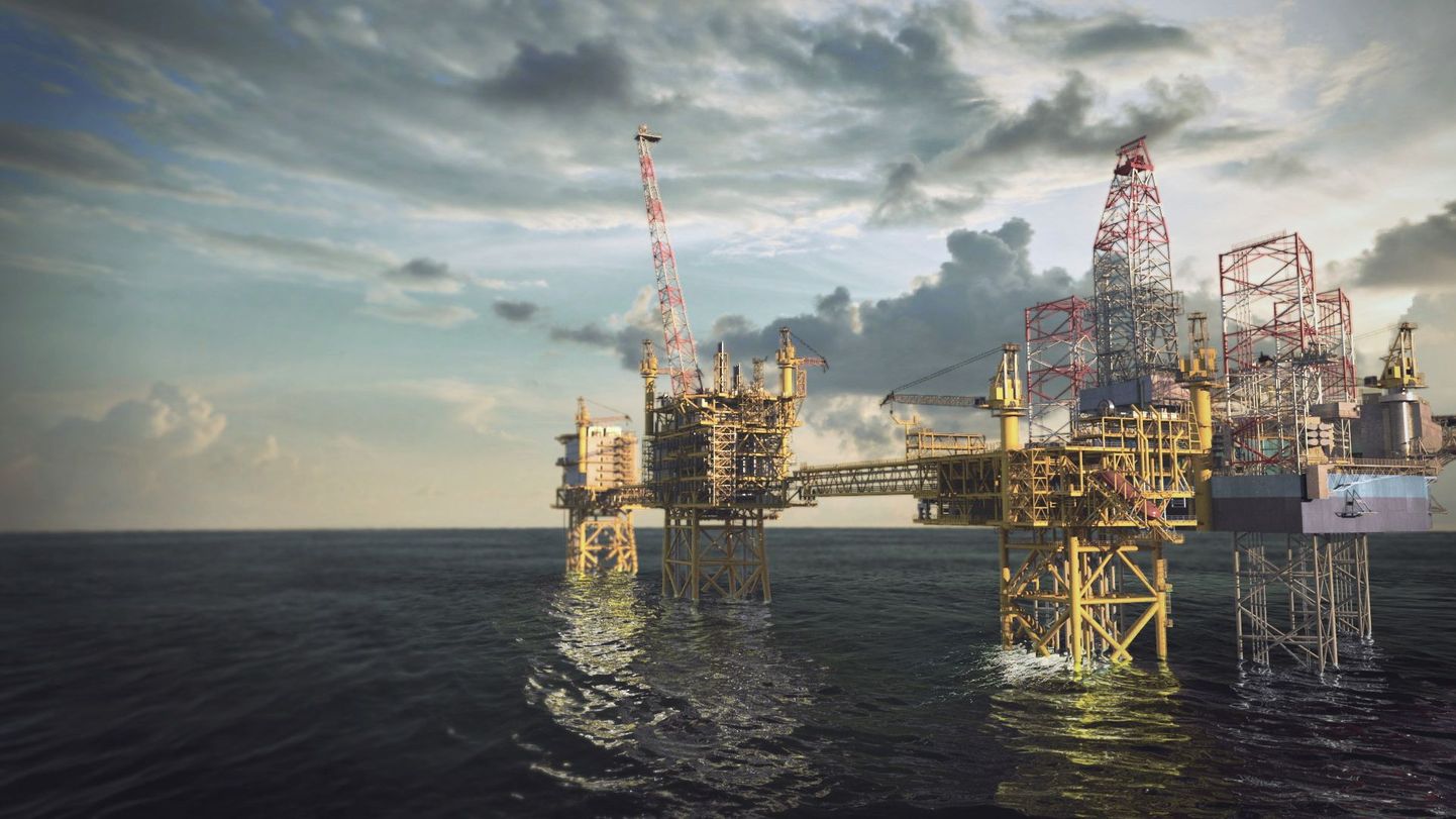 Maersk Oili visioon uue gaasimaardla arendusest.