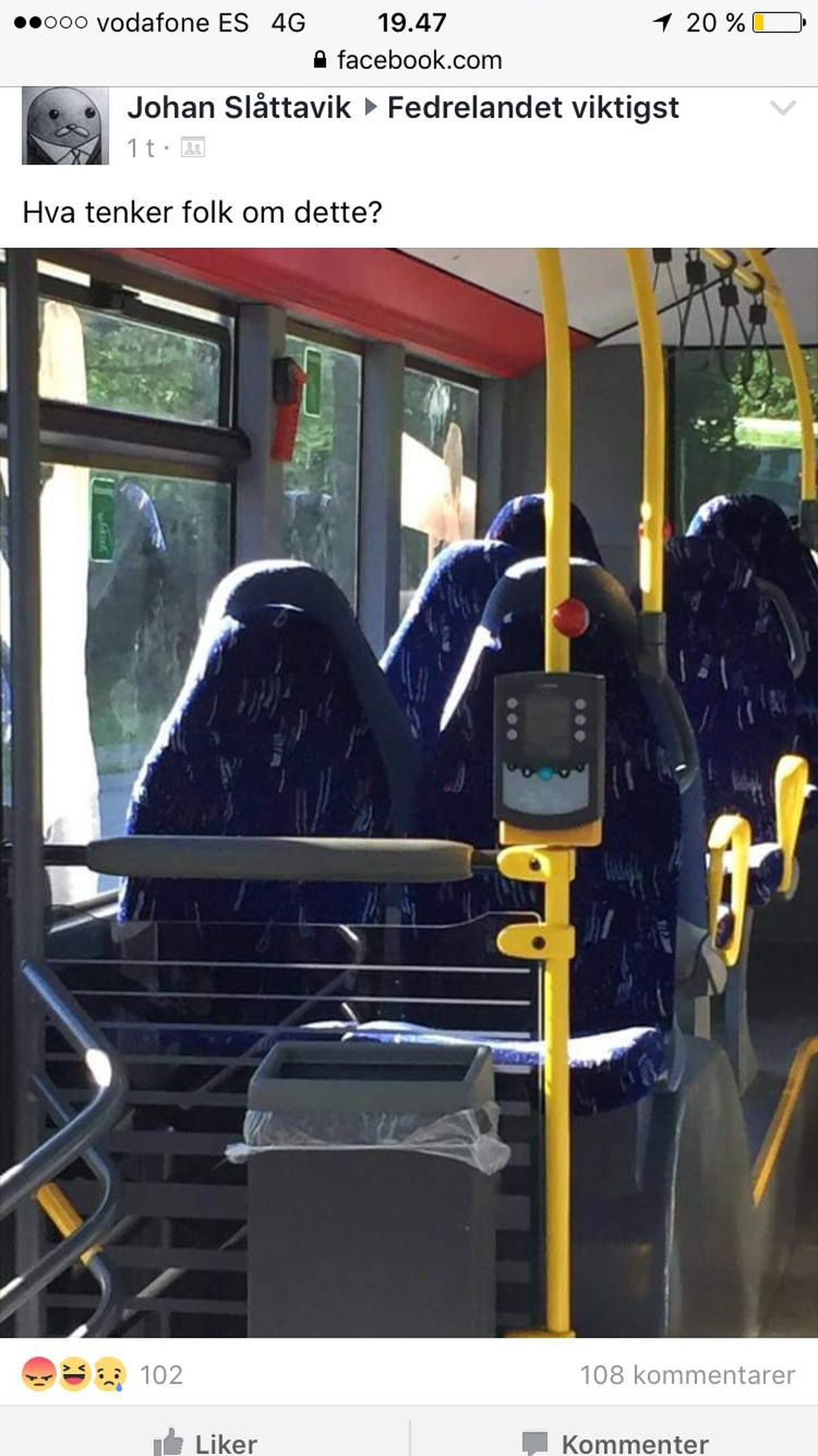 Bussiistmed, mida peeti burkades naisteks.