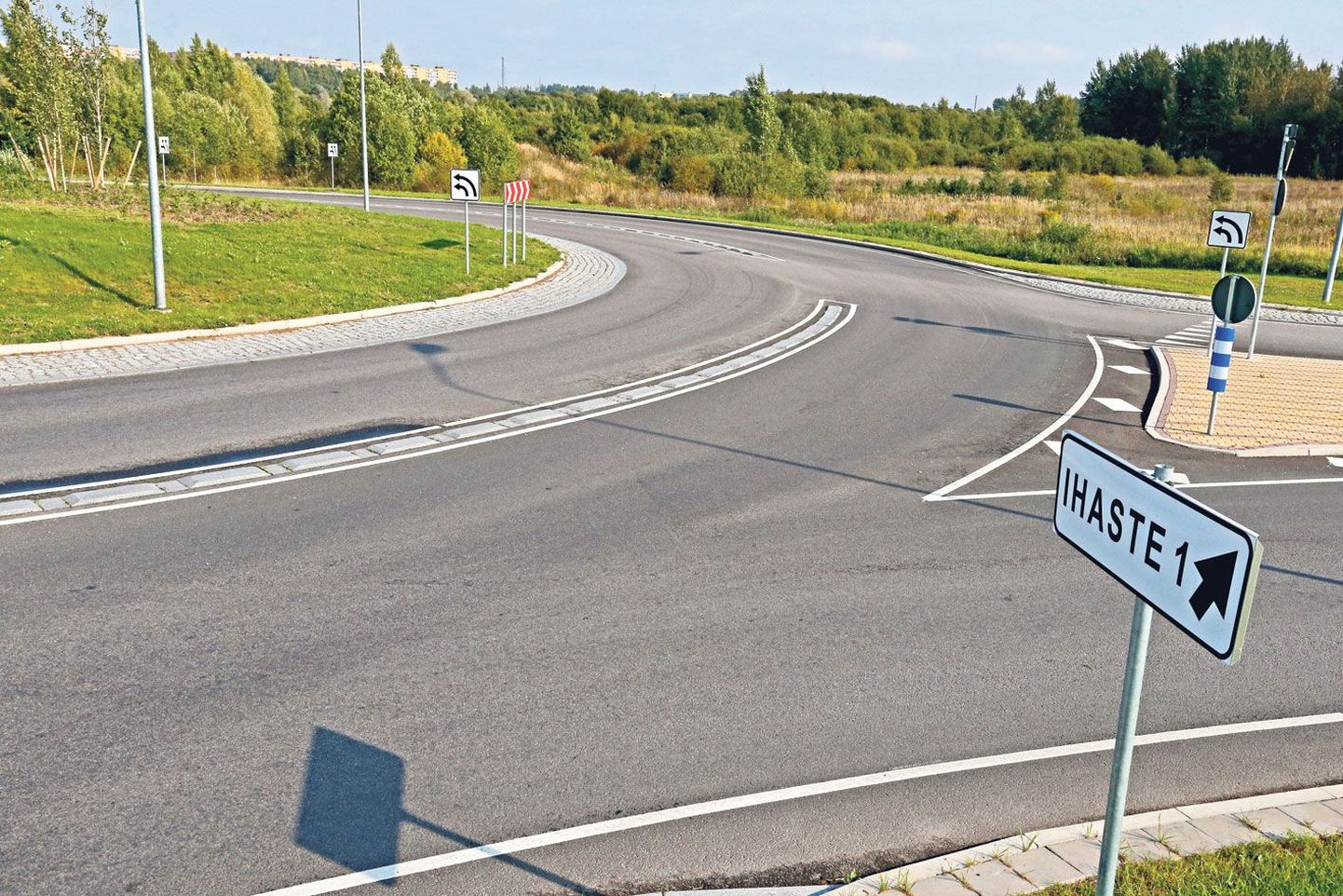 Tartu idapoolne ümbersõit lõpeb praegu Lammi tee ringristmikuga. Idaringtee läheb tulevikus sealt Räpina maanteeni edasi ringristmiku taga oleva võsa kohalt.