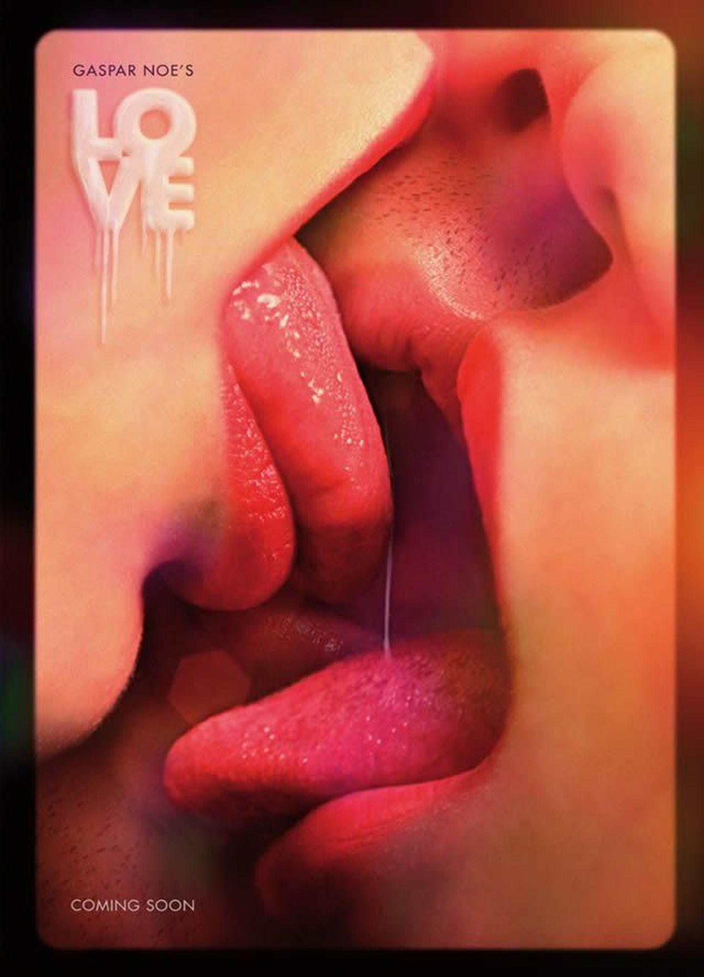 Filmi «Love» reklaamplakat, mis ripub üleval kinode interneti kodulehekülgedel.