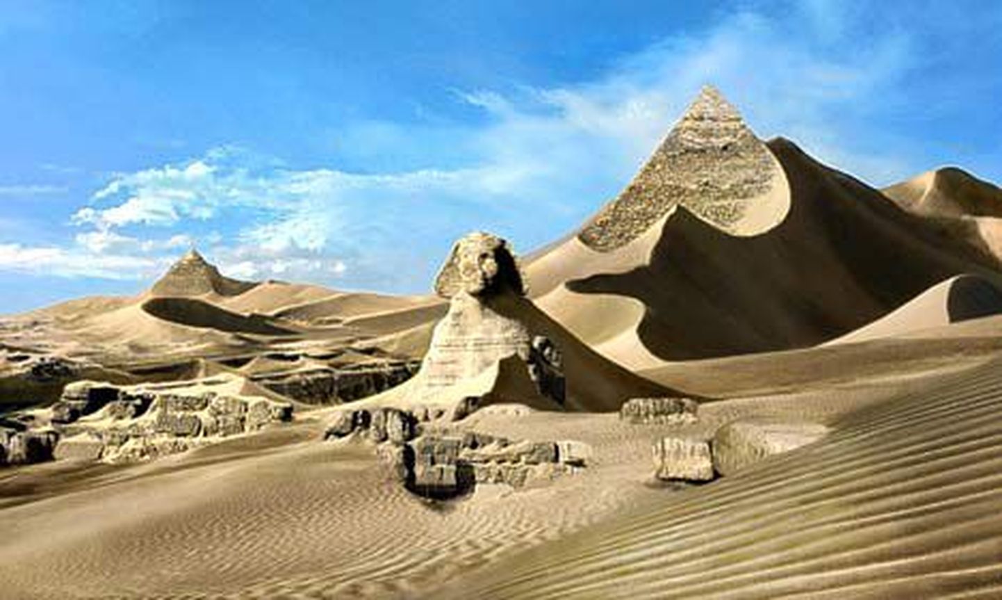 Egiptuse püramiidid ja sfinks