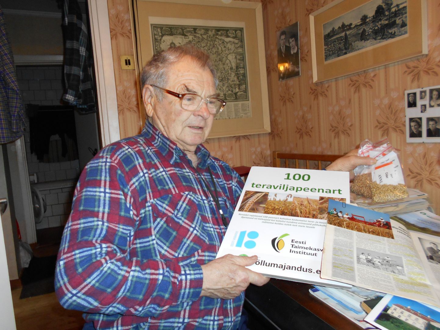 Teraviljapeenra kampaanias osales Valgamaalt Puka vallas elav endine majandijuht ja agronoom Eerik Müts.