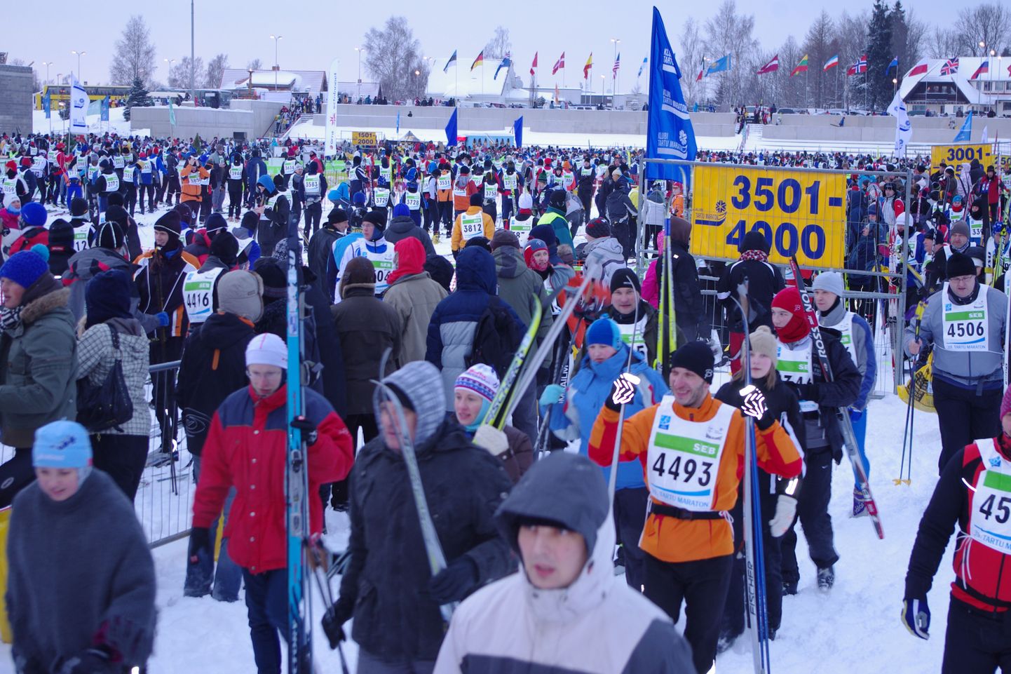 Klubi Tartu Maraton ürituste lipulaev - Tartu maraton