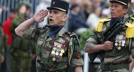 Галерея: в Раквере состоялся парад в честь победы в Освободительной войне