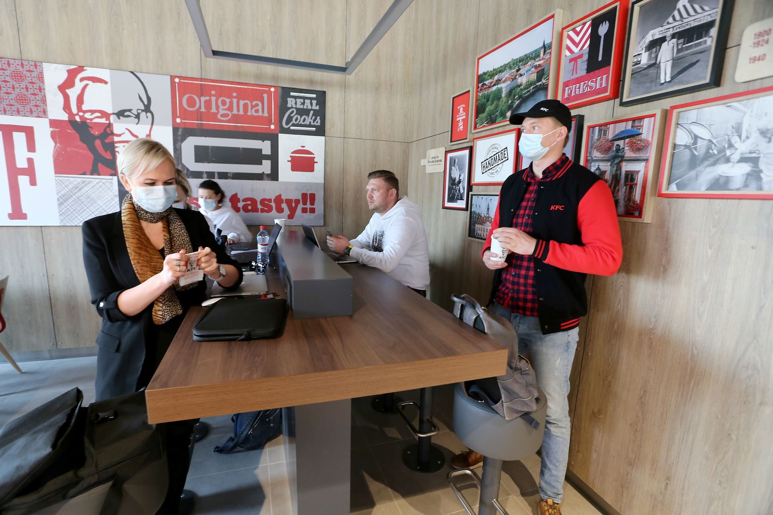KFC avamine Lõunakeskuses