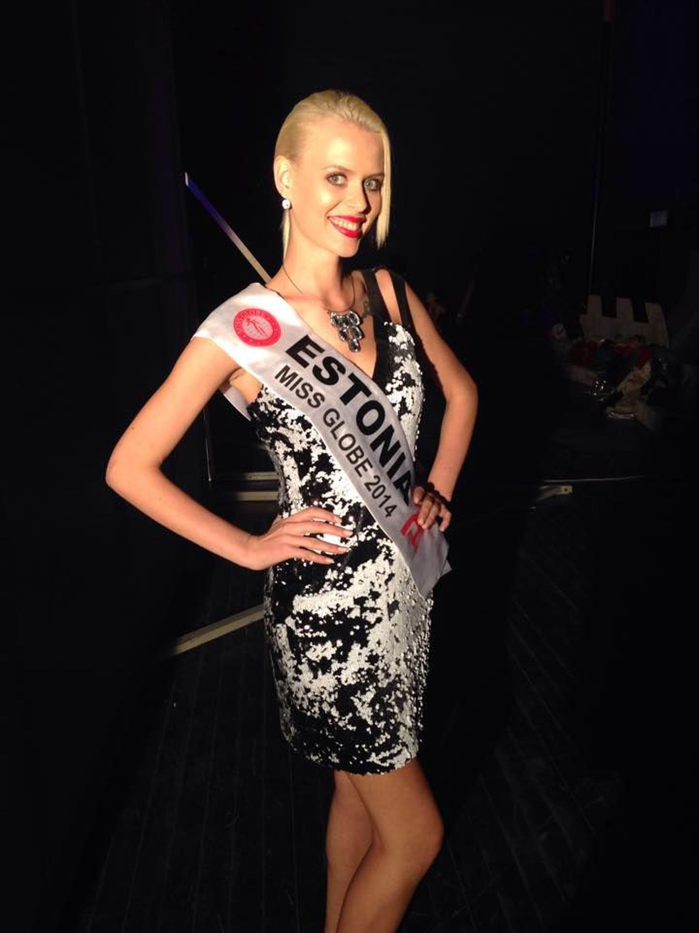 Sandra Ude missivõistlustel Miss Globe 2014