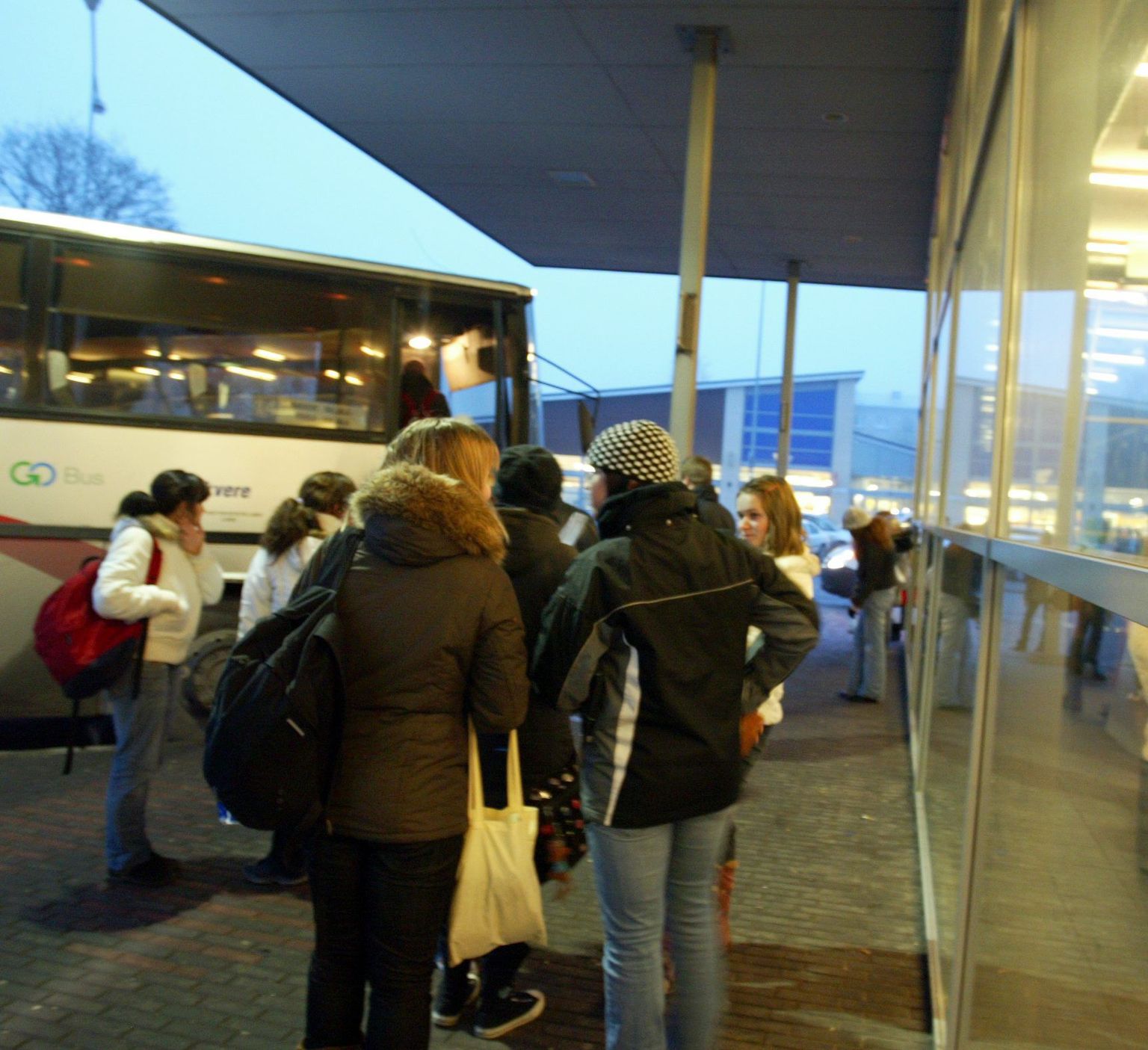 Rakvere bussijaam.