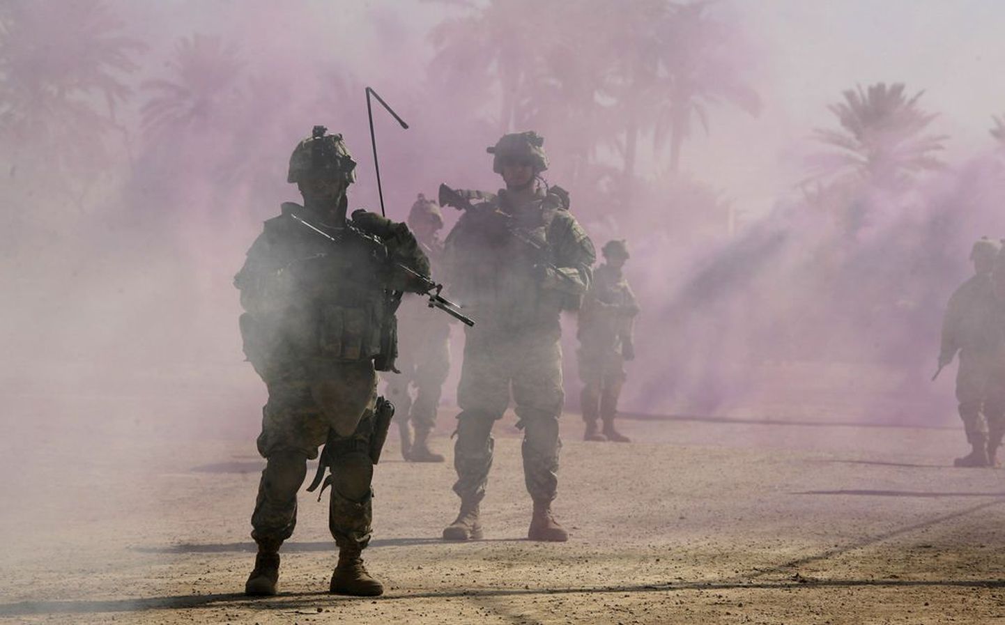 USA sõdurid Iraagis.