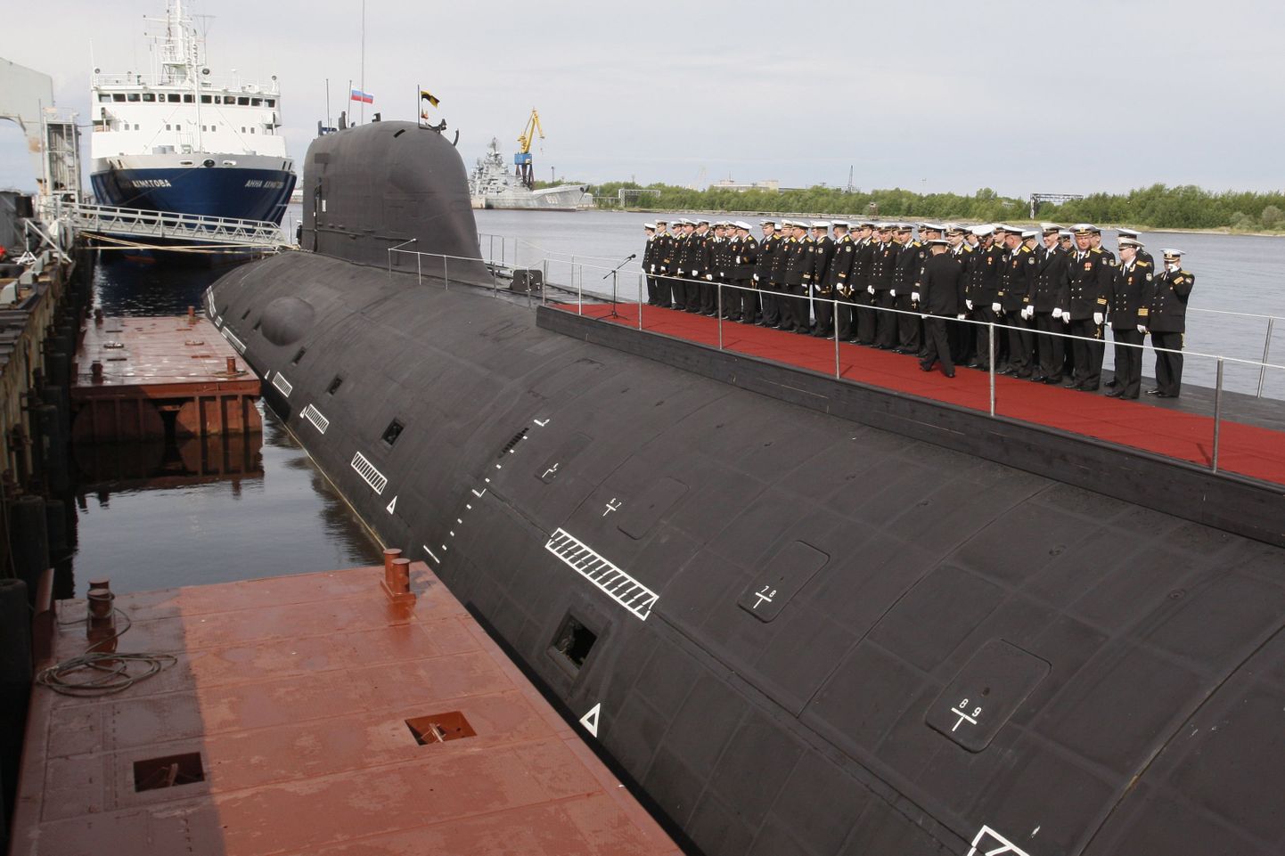 Jasen-klassi tuumaallveelaev  Severodvinsk.