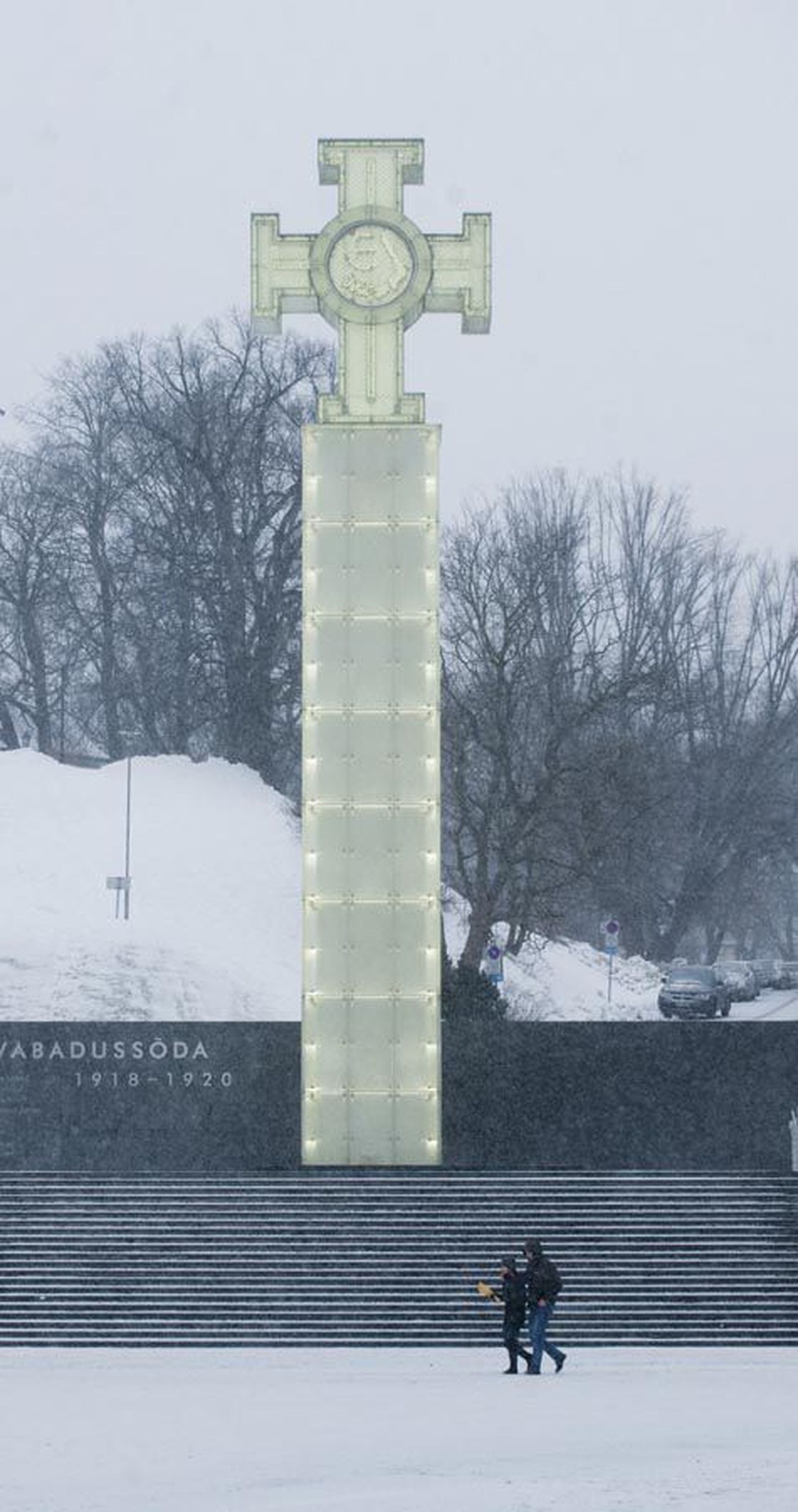 2009. aasta 23. juunil Tallinnas Vabaduse väljakul avatud Vabadussõja võidusambal on paneelid värvi vahetanud, selle valgustus on kustunud ning kord kukkus samba nurgapaneel alla ja rikkus alusplaati. Siiski on see tähtsaim mälestusmärk, mis on pärast iseseisvuse taastamist püstitatud Eesti riikluse eest võidelnuile.