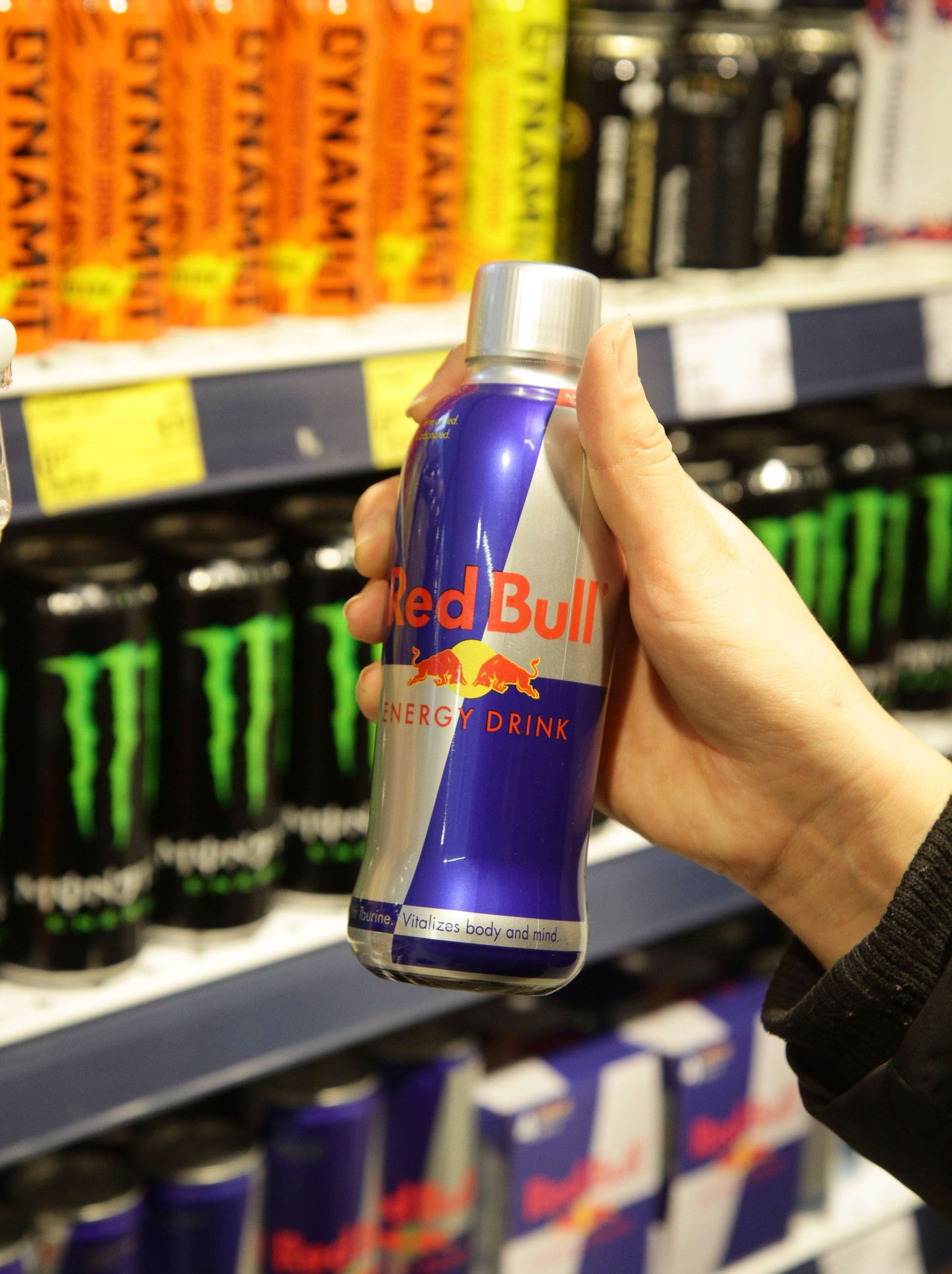 Energiajook Red Bull.