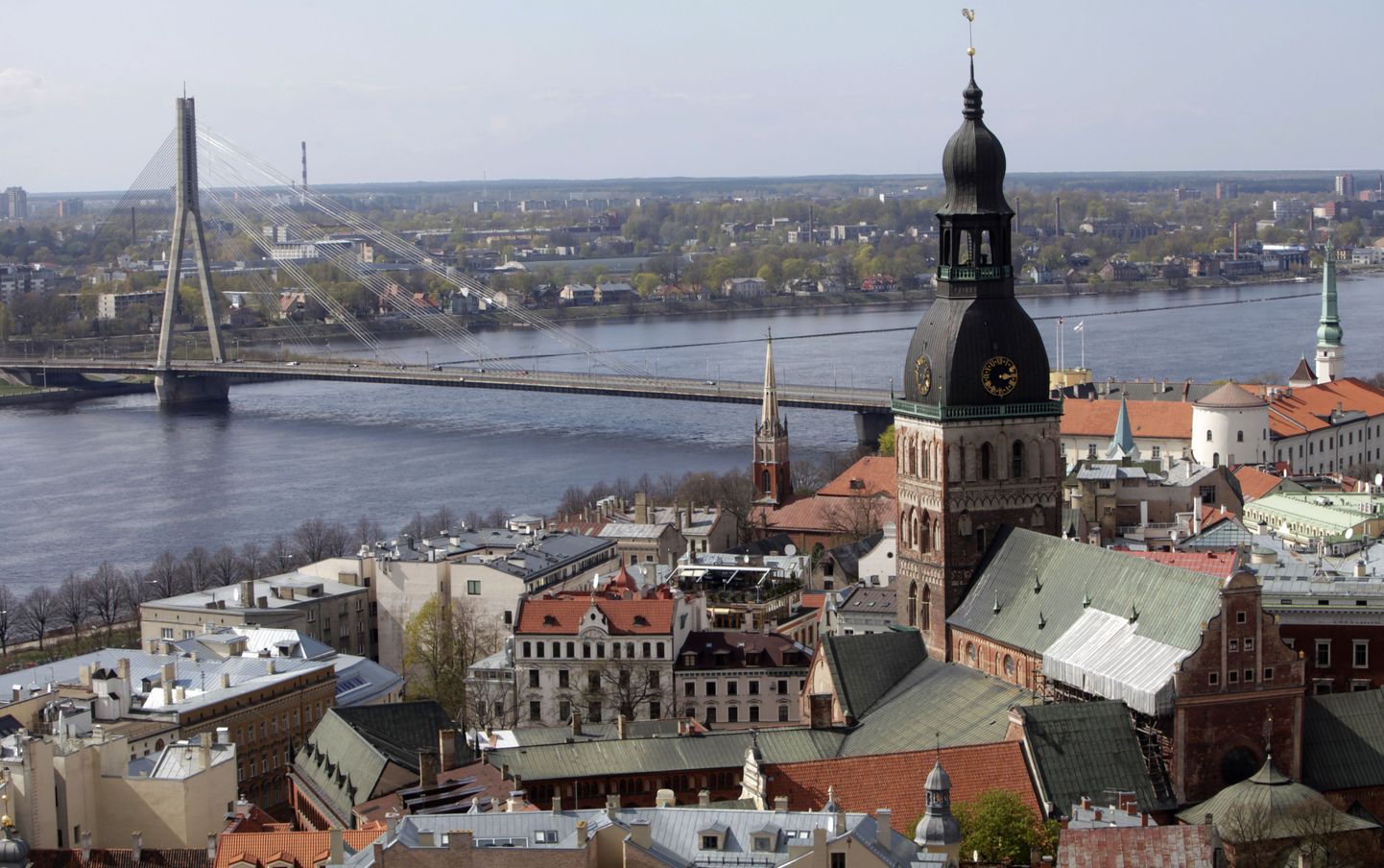 Läti rahvastik on kahanenud kümnendiku võrra. Fotol pealinn Riia