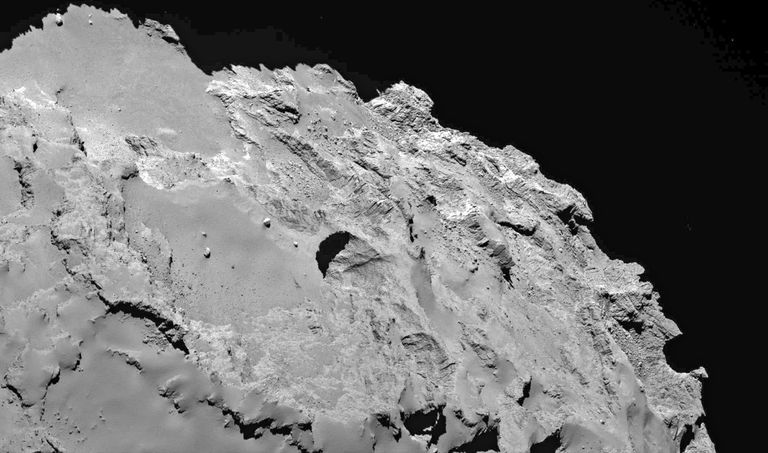 Philae foto komeedi pinnast. Foto Scanpix