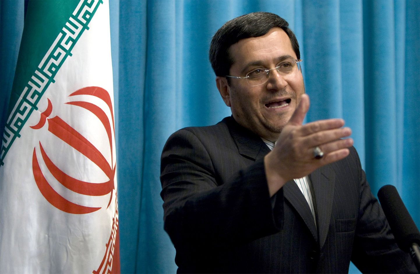 Iraani välisministeeriumi esindaja Hassan Qashqavi.
