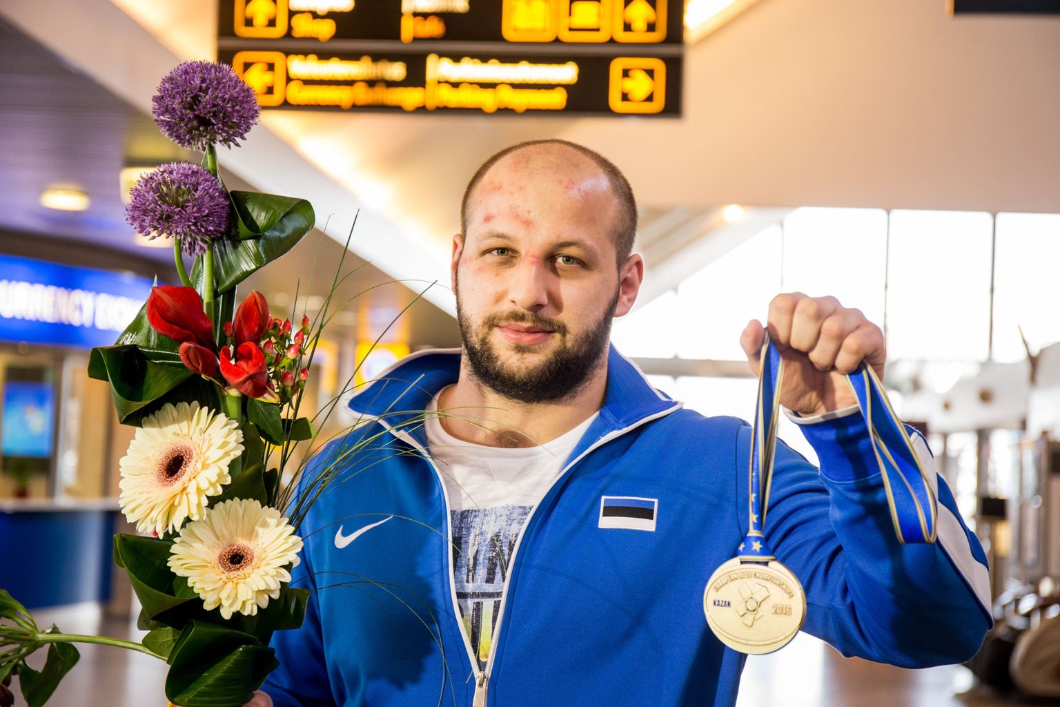 Eelmise aasta parimaks judomaadlejaks valitud Grigori Minaškin tuli muuhulgas EMil pronksmedalile.