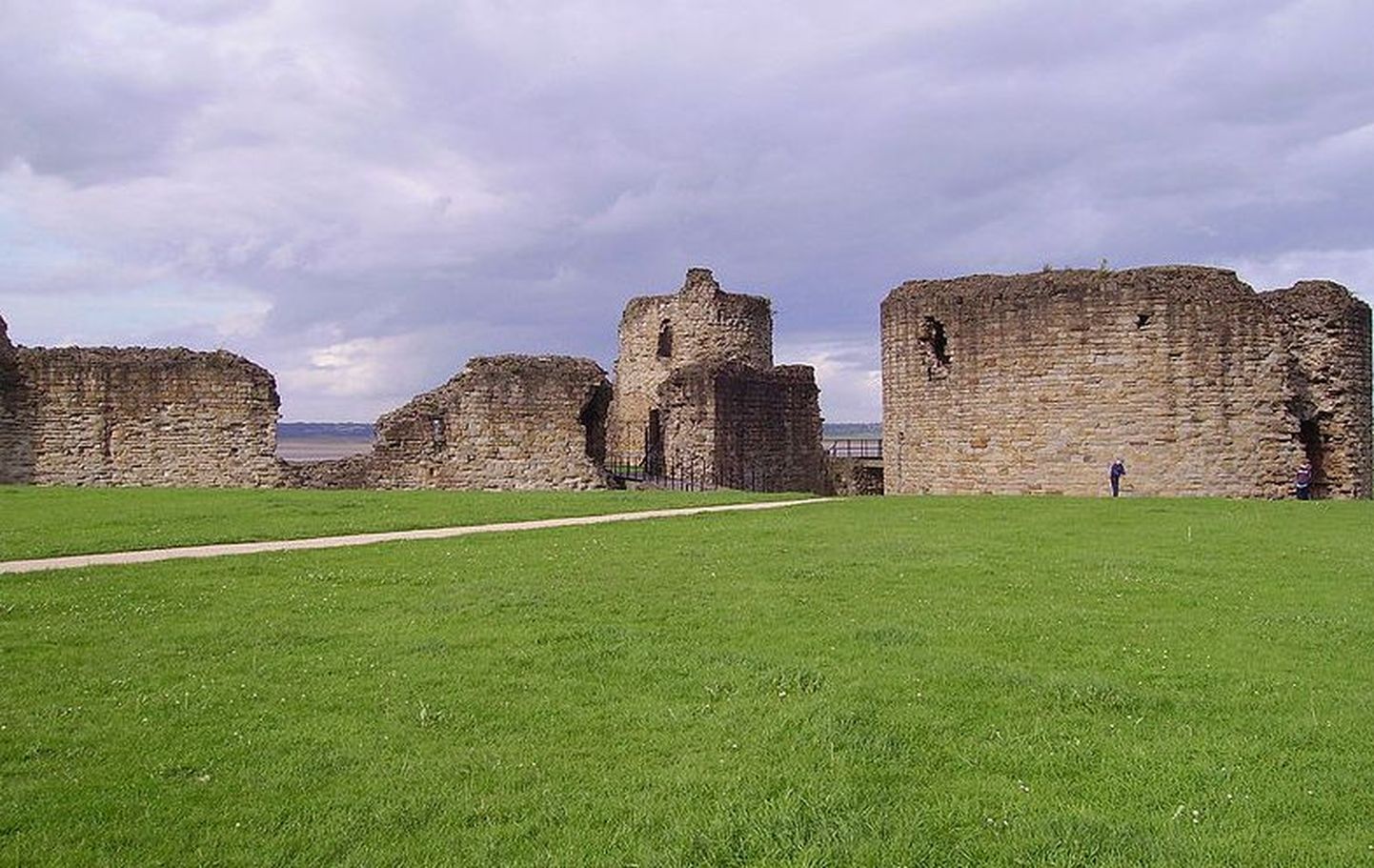 Walesis asuva Flinti kindluse jäänused