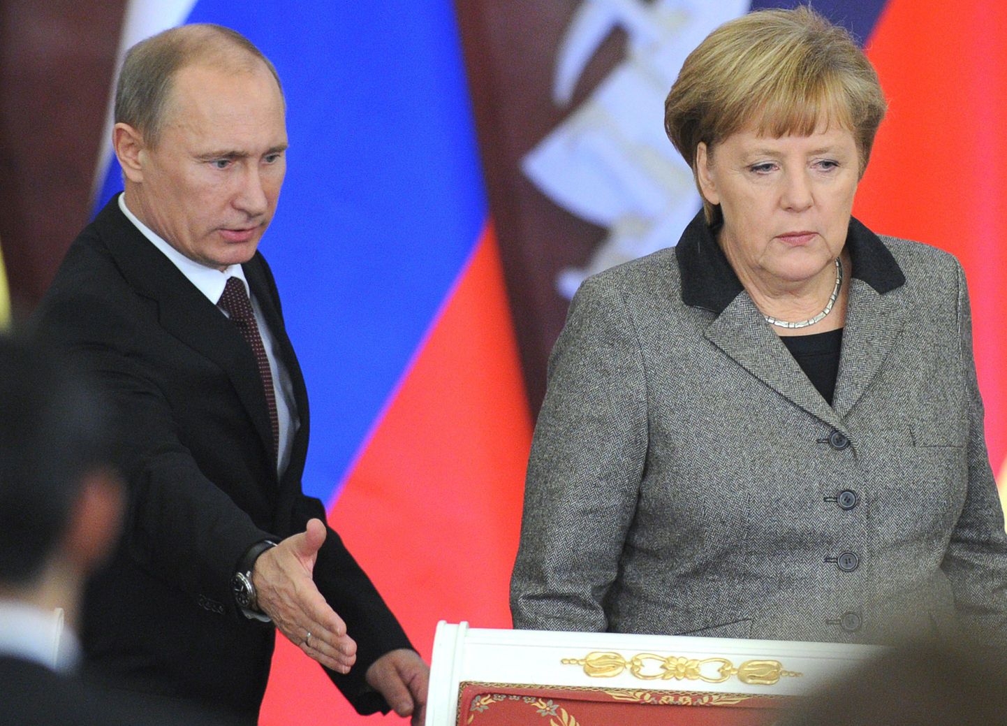 Владимир Путин рассказал Ангеле Меркель о чучеле еврея.