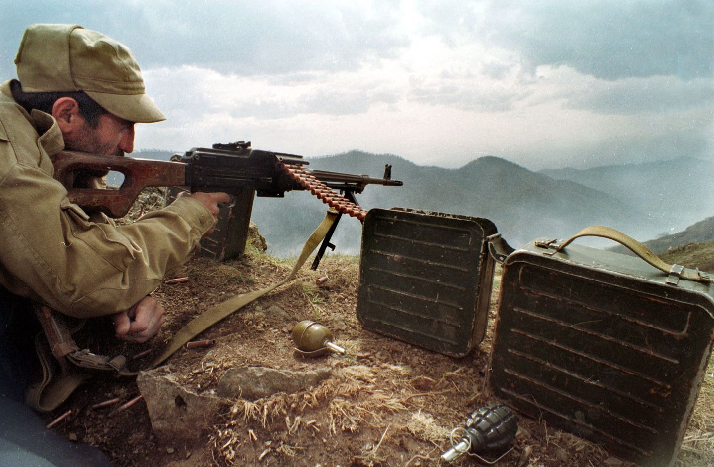 Armeenia sõdur Mägi-Karabahhis 1993. aastal.
