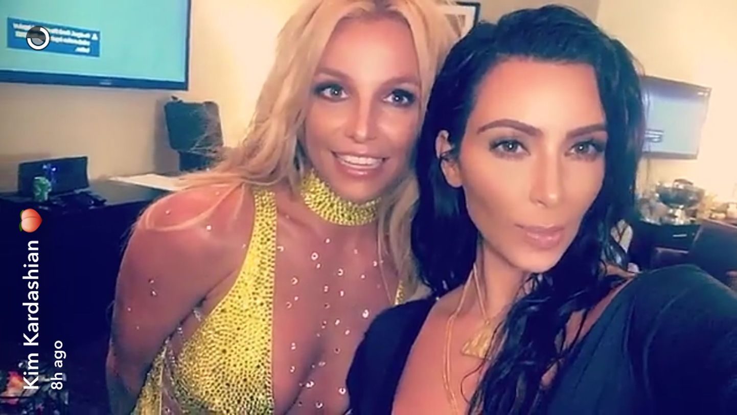 Britney Spears ja Kim Kardashian
