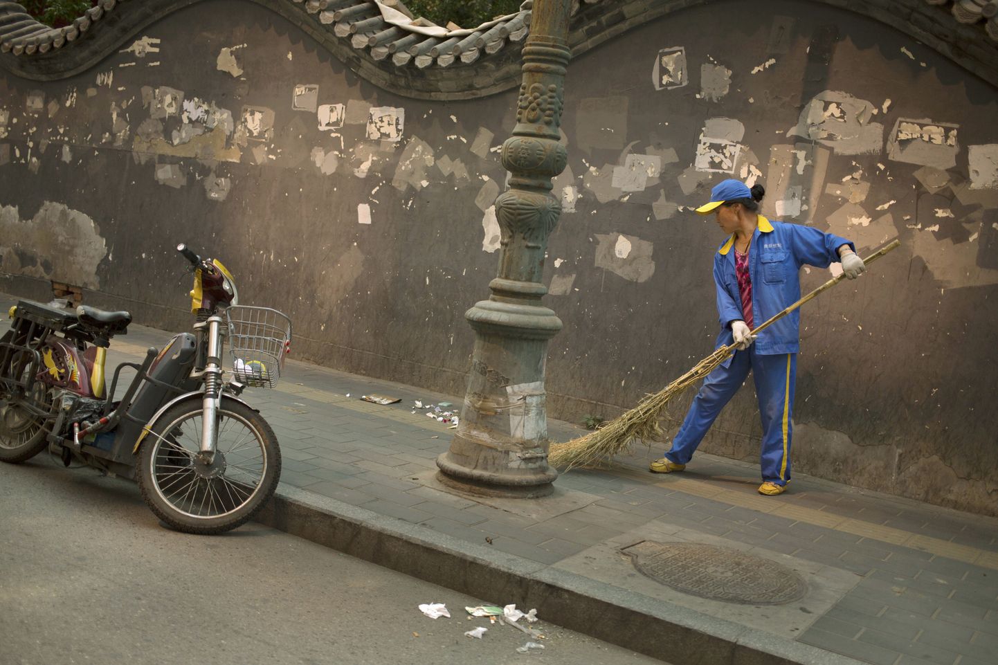 Pekingi tänavate puhastamine