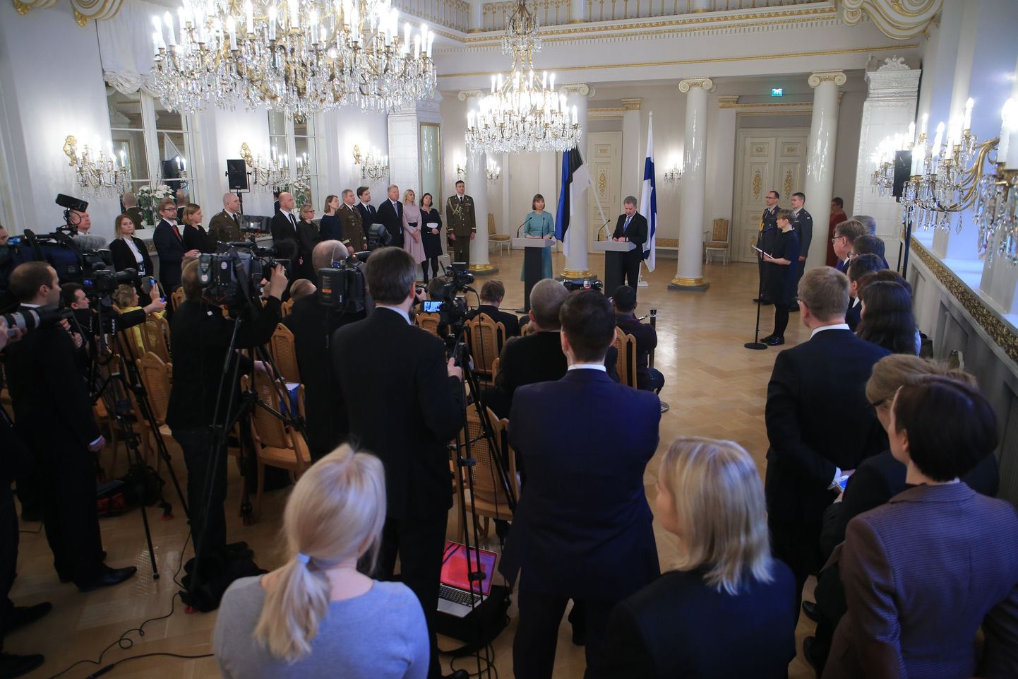 President Kersti Kaljulaid on täna ja homme visiidil Soomes.