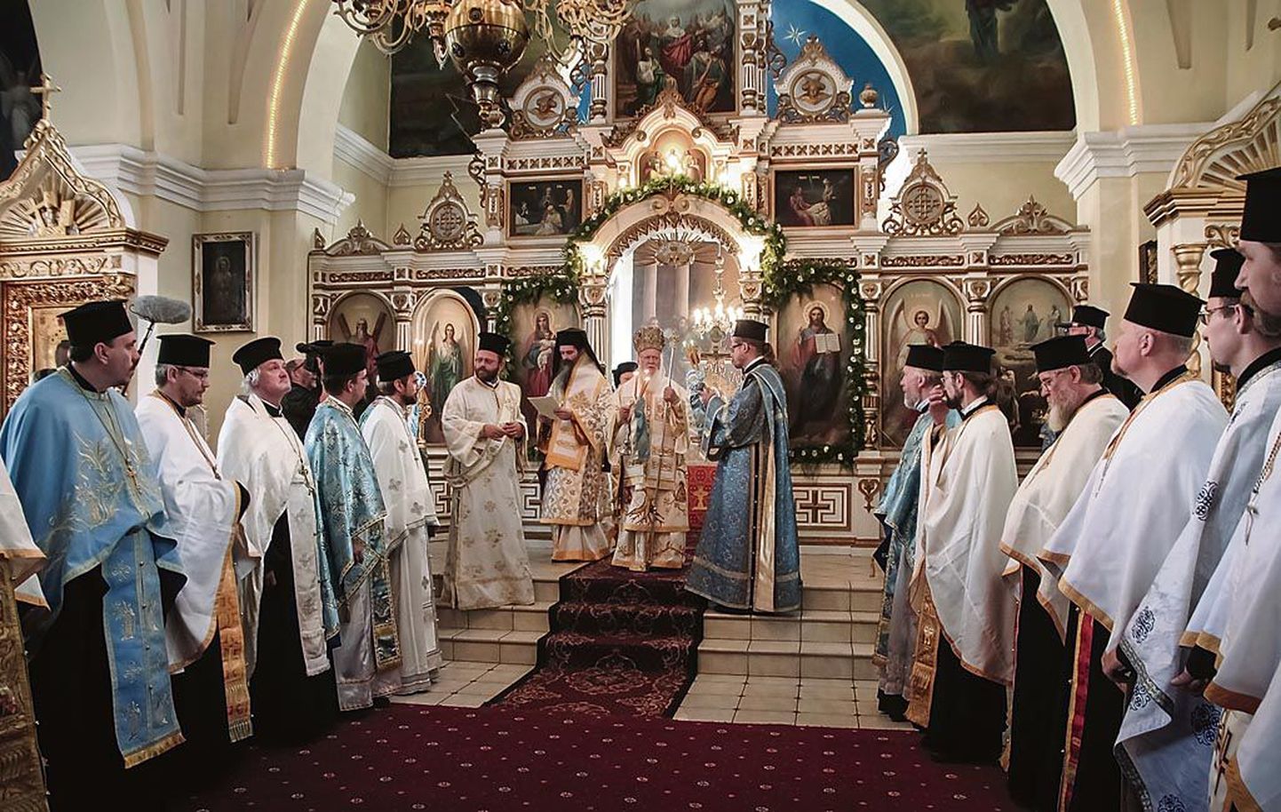 Pärnu Issandamuutmise katedraalkirikus teenis rahvast oikumeeniline patriarh Bartolomeus.