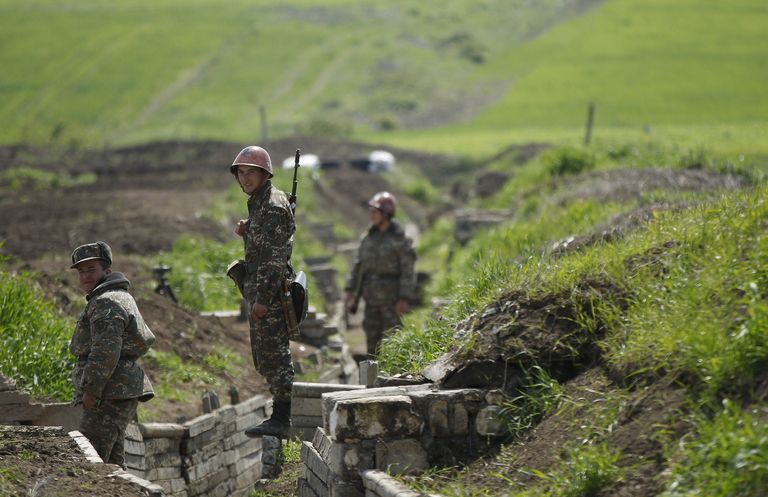Armeenia sõdurid. Foto: Scanpix