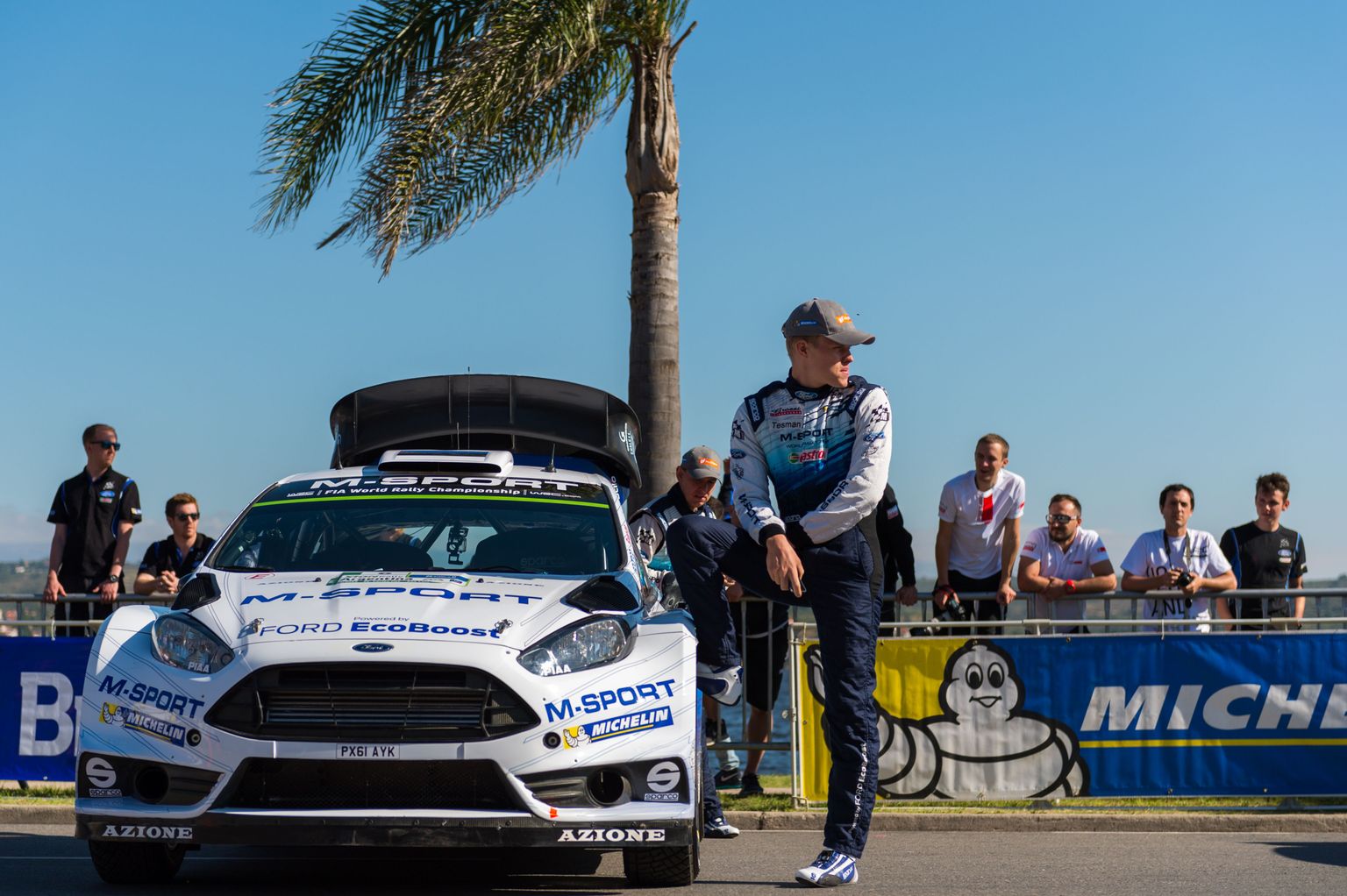Ott Tänak Argentinas.