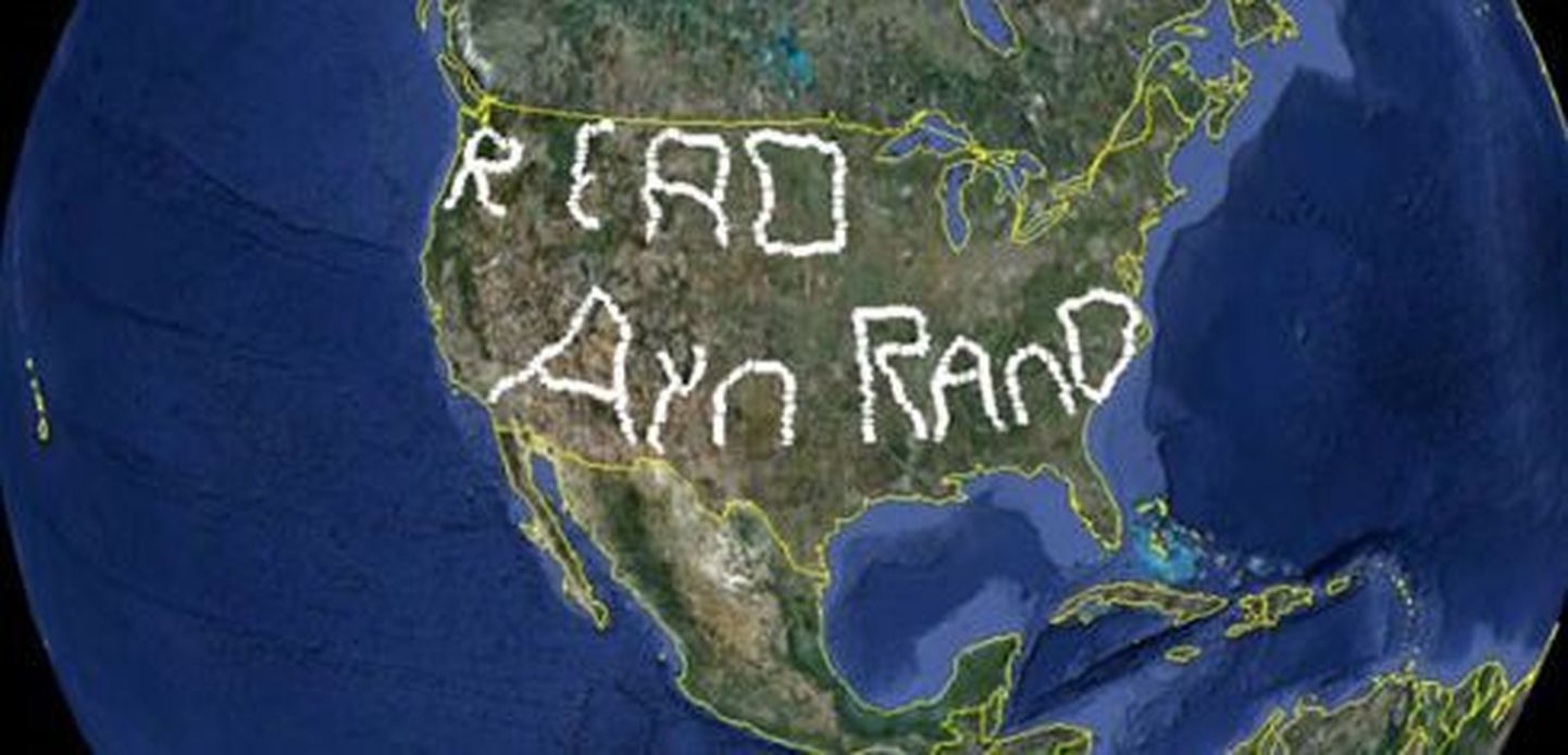 Ameeriklane kirjutas üle USA sõnumi «Lugege Ayn Randi»