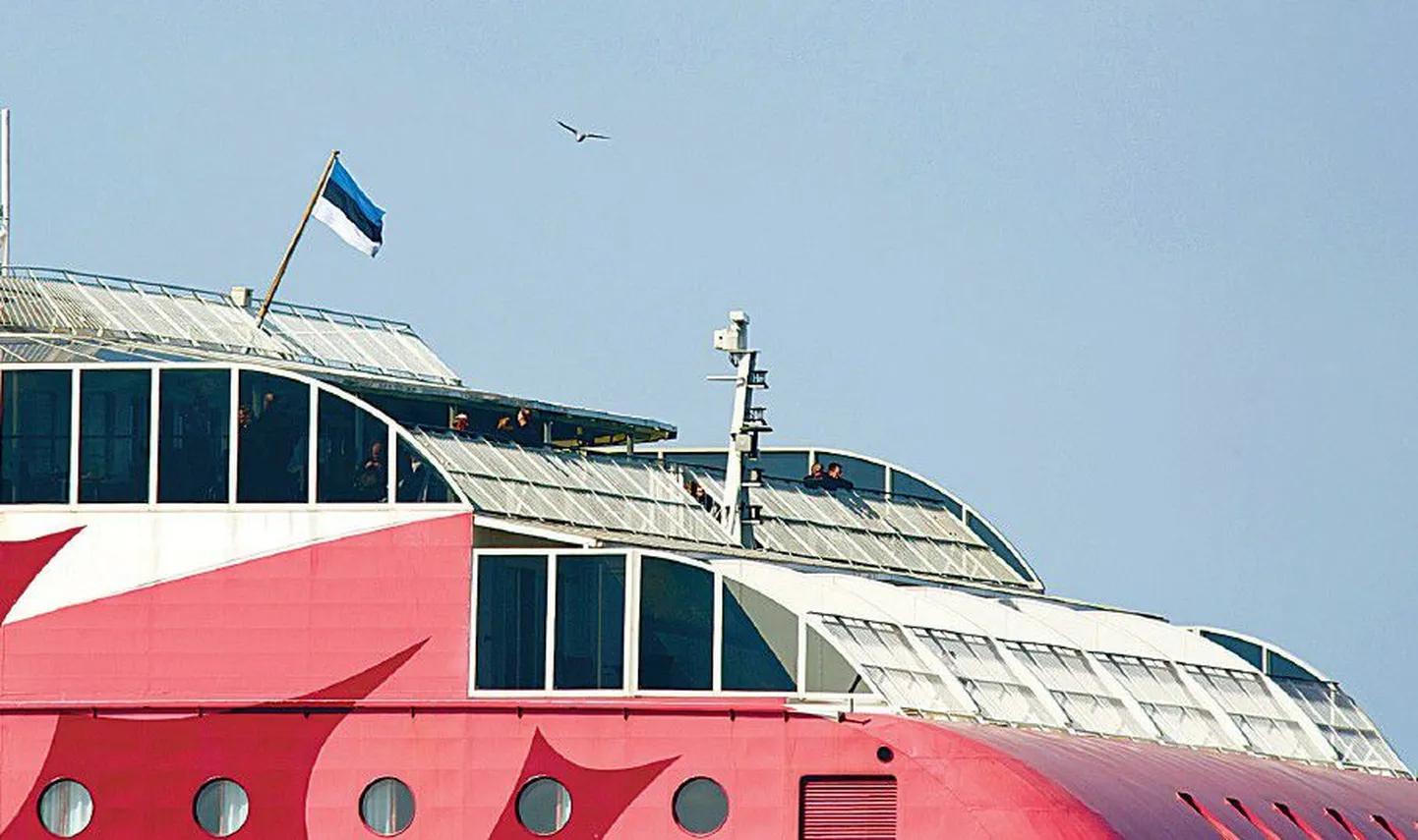 Судно Baltic Princess судоходного предприятия Tallink до сих пор ходит под флагом Эстонии.