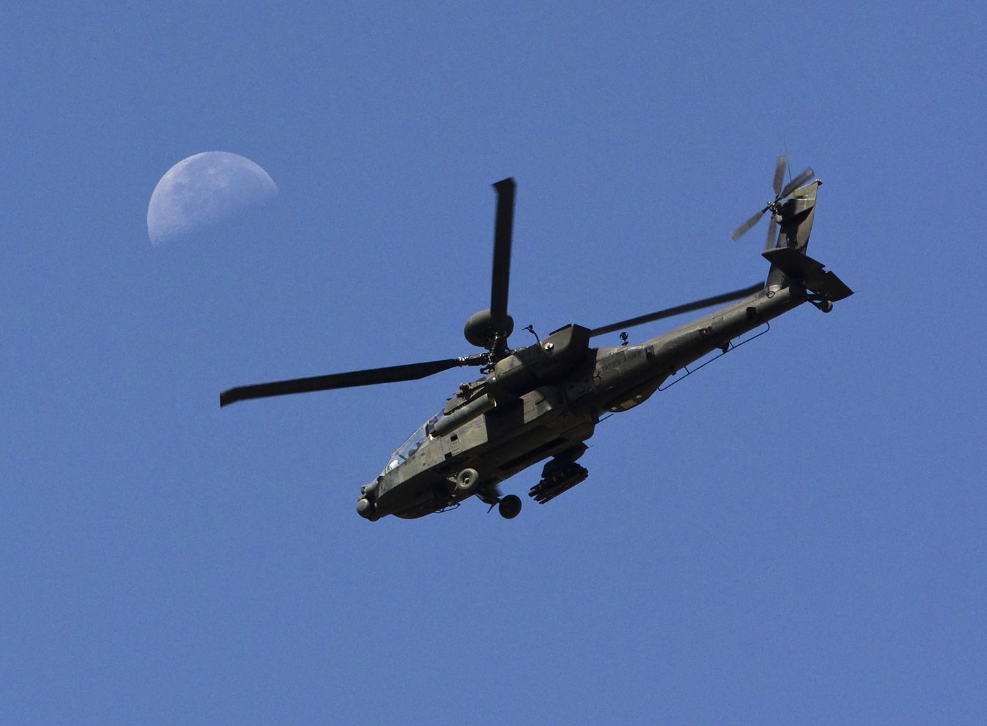 USA sõjaväe Apache helikopter Kandahari provintsis mullu juunis.