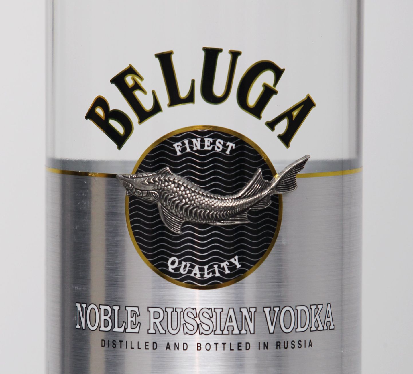 Venemaal valmistatud vodka BELUGA.
