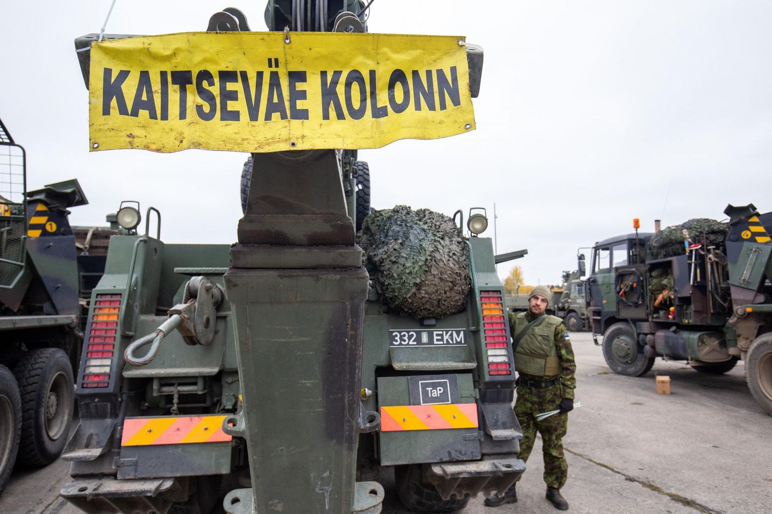 Kaitseväe kolonni võidakse nõuda ka erasõidukeid.